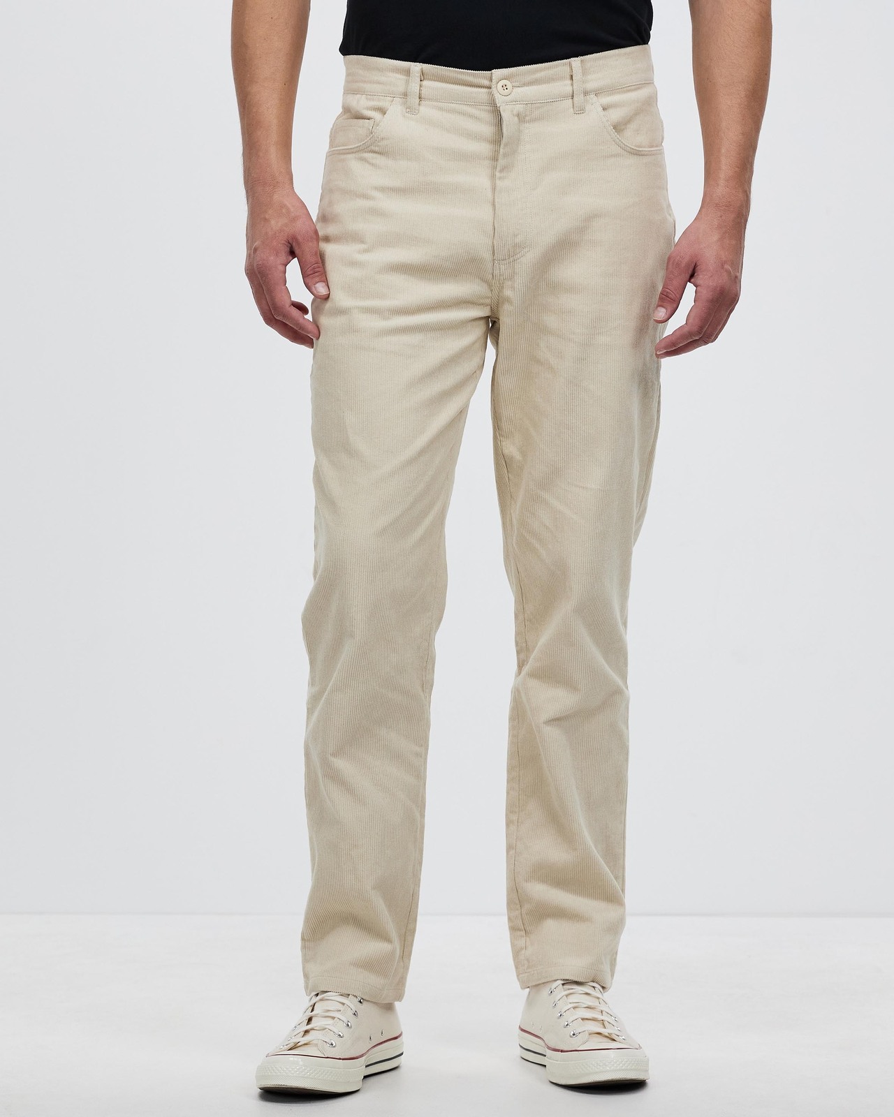 Straight Fit Cord Pants