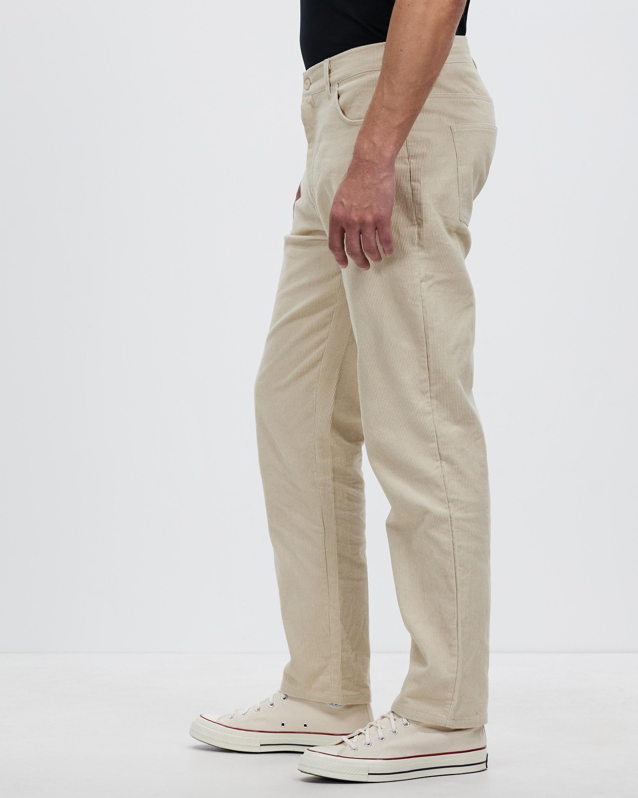 Straight Fit Cord Pants