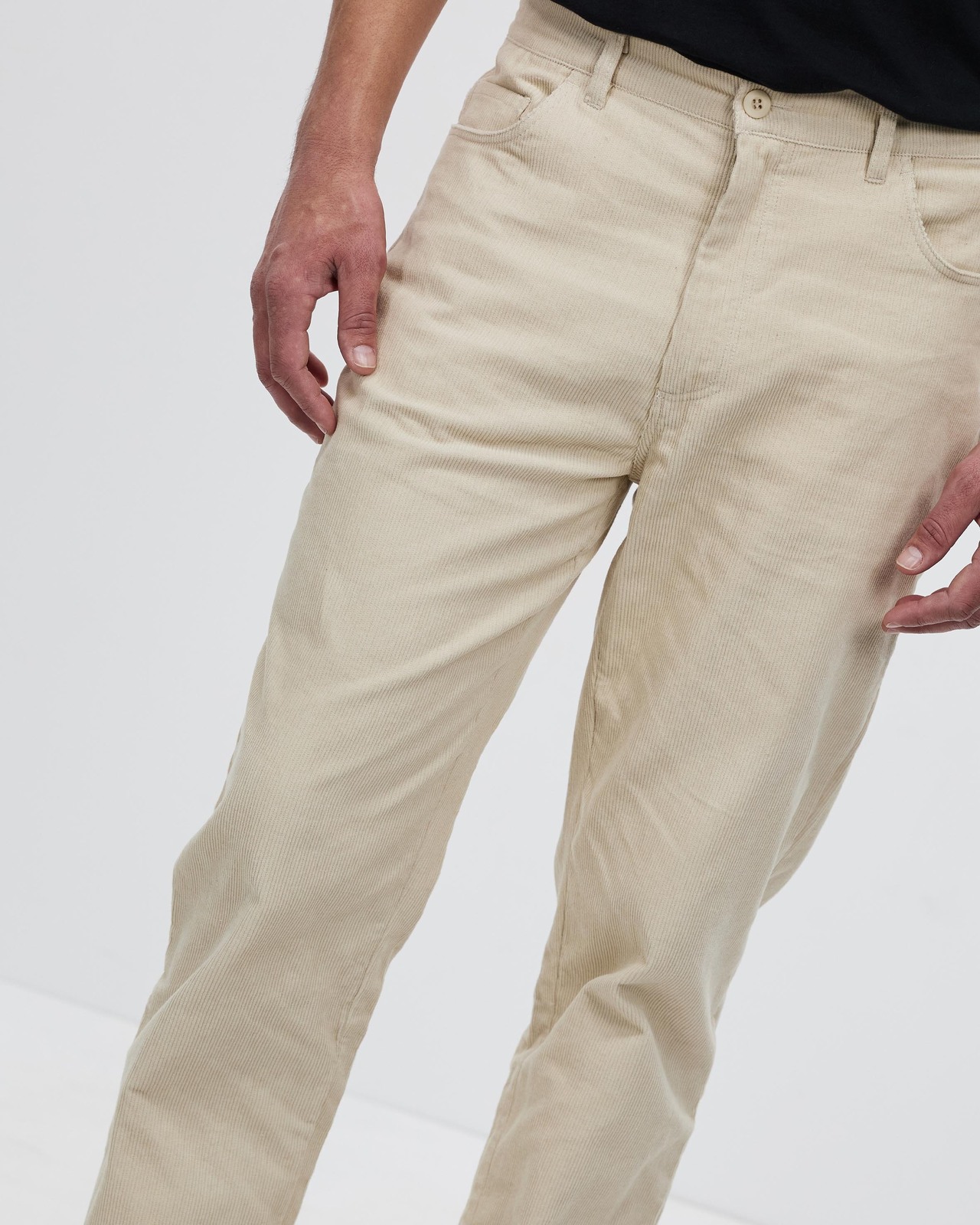 Straight Fit Cord Pants