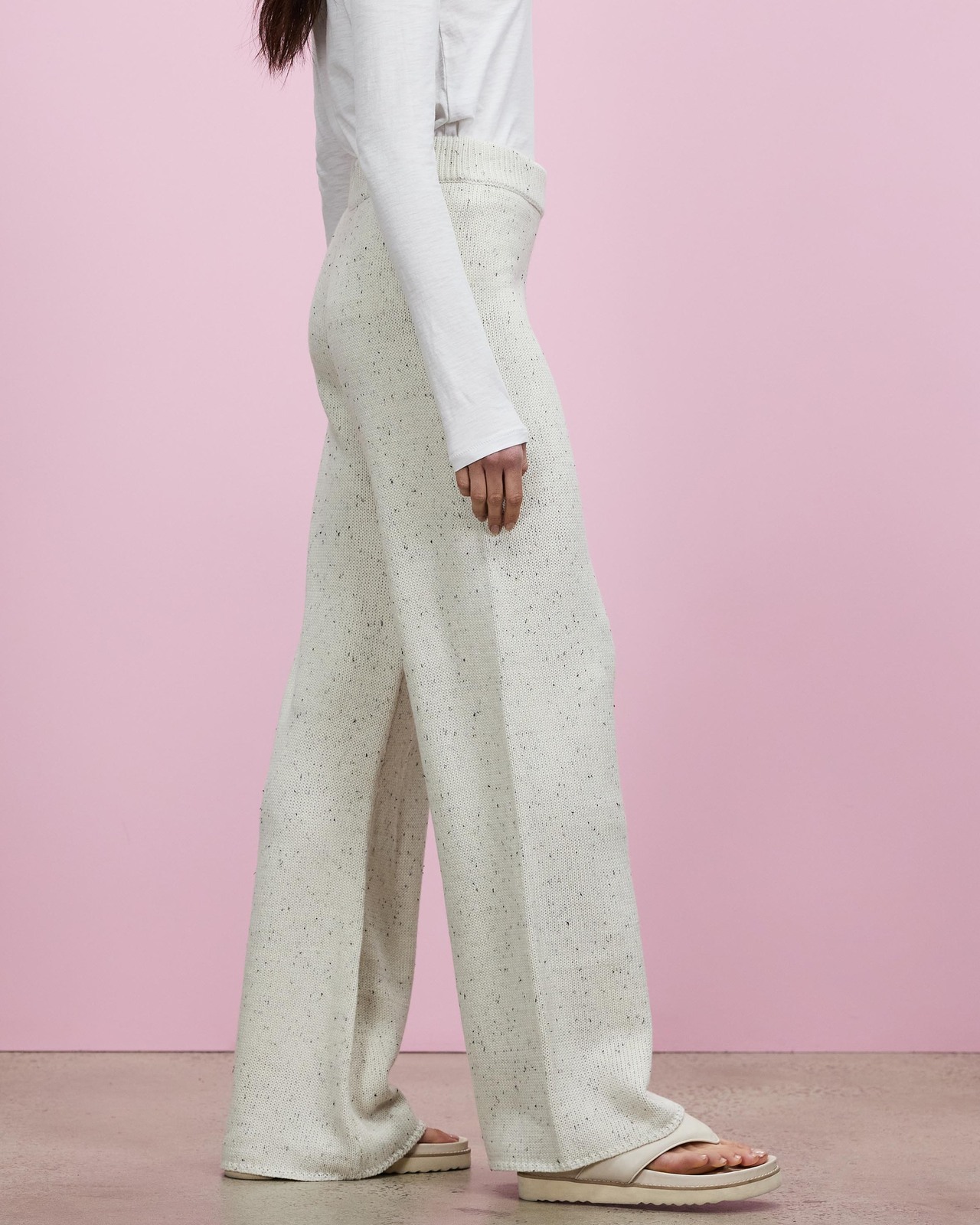 Yuri Speckle Knit Pants