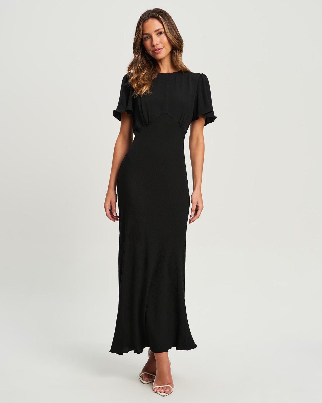off the shoulder a line mother of the bride dress M1260