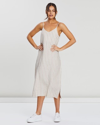 Assembly Label Linen Slip Dress - AirRobe
