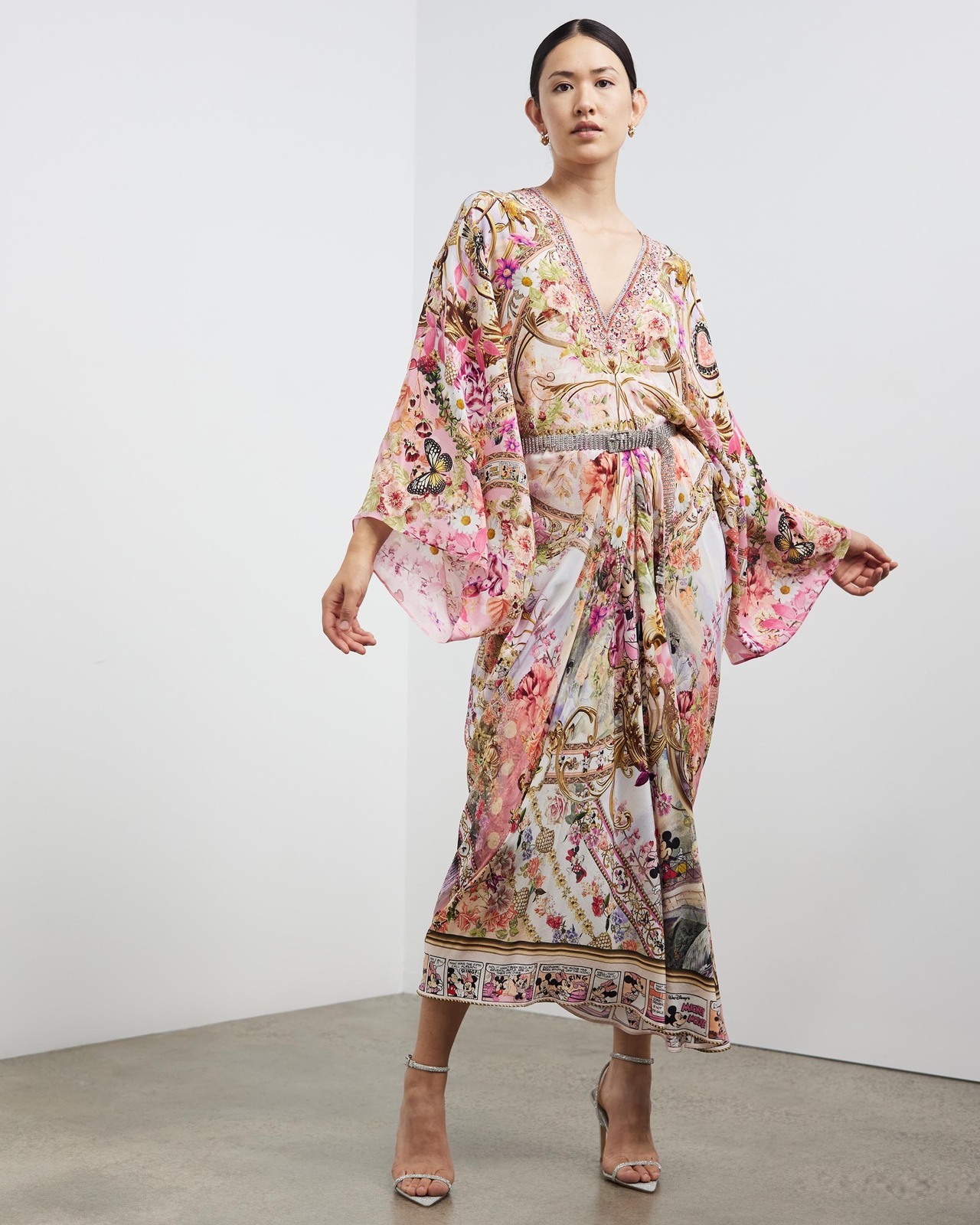 Camilla T-Shaped Long Kaftan - Worn Once - MEDIUM - AirRobe