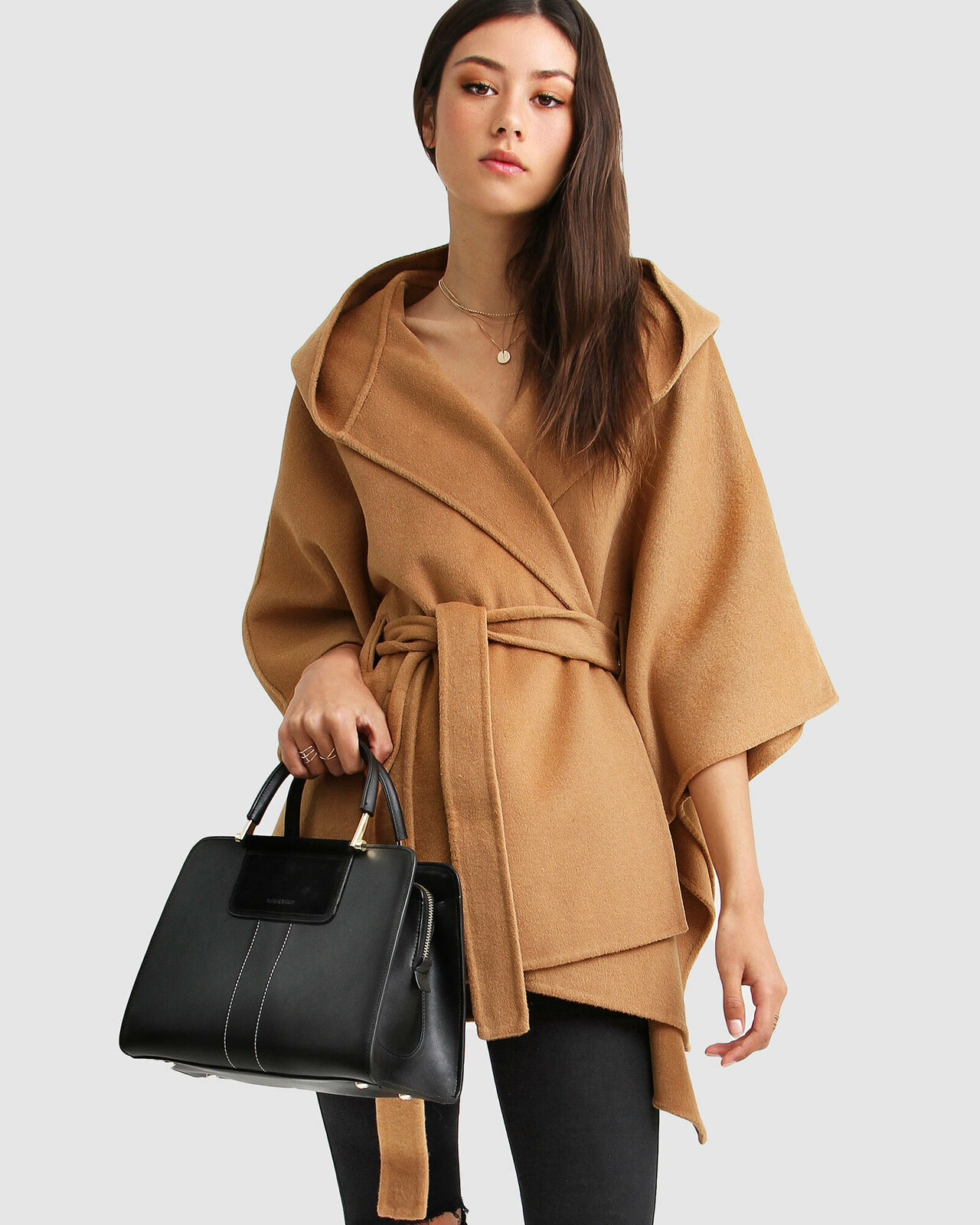 Jackson Landing Wool Blend Cape Coat