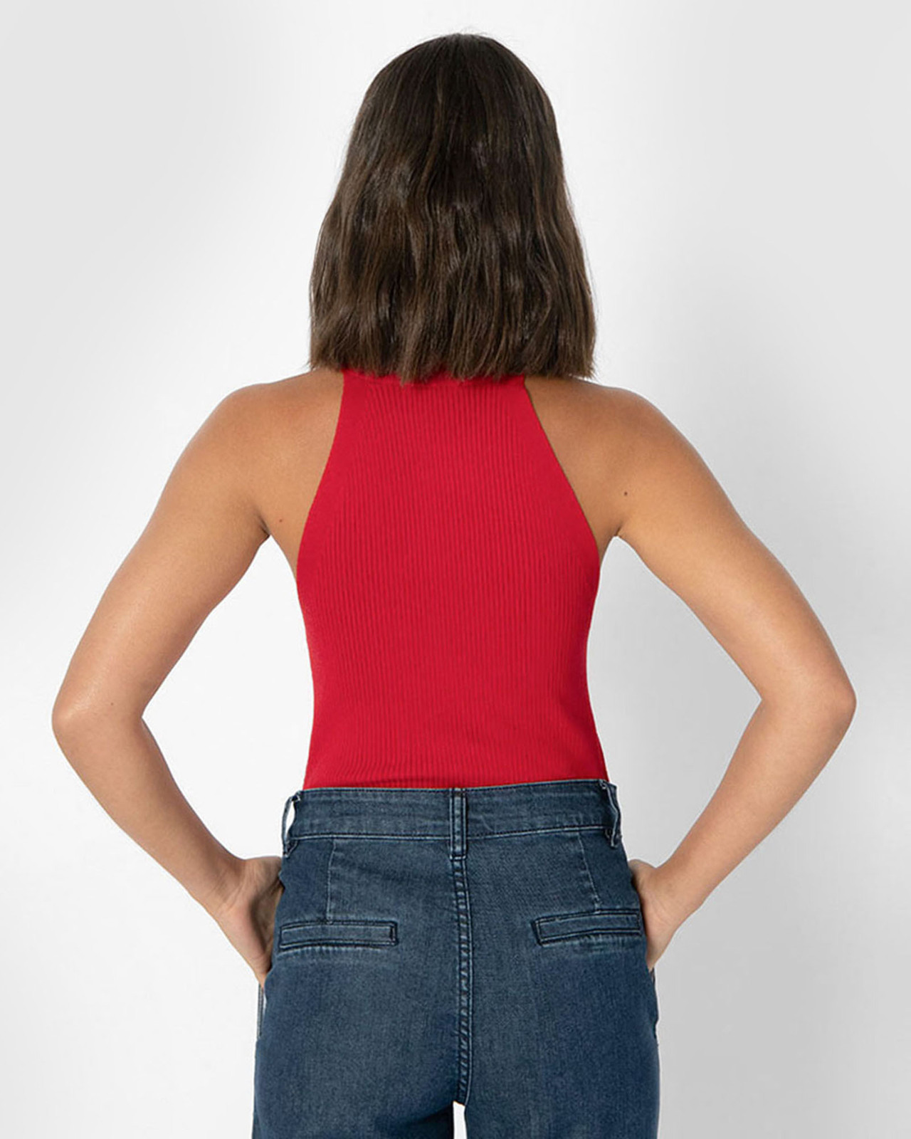 Seraphia Halter Knit Top