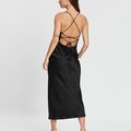 chinese dress ladies Seraphine Plunge Midi Dress
