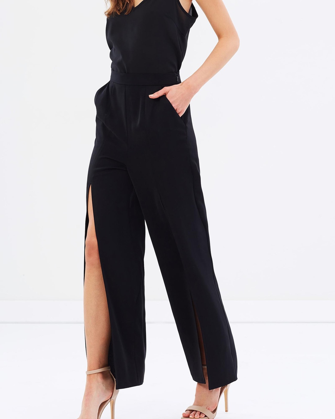 Ebony Split Pants