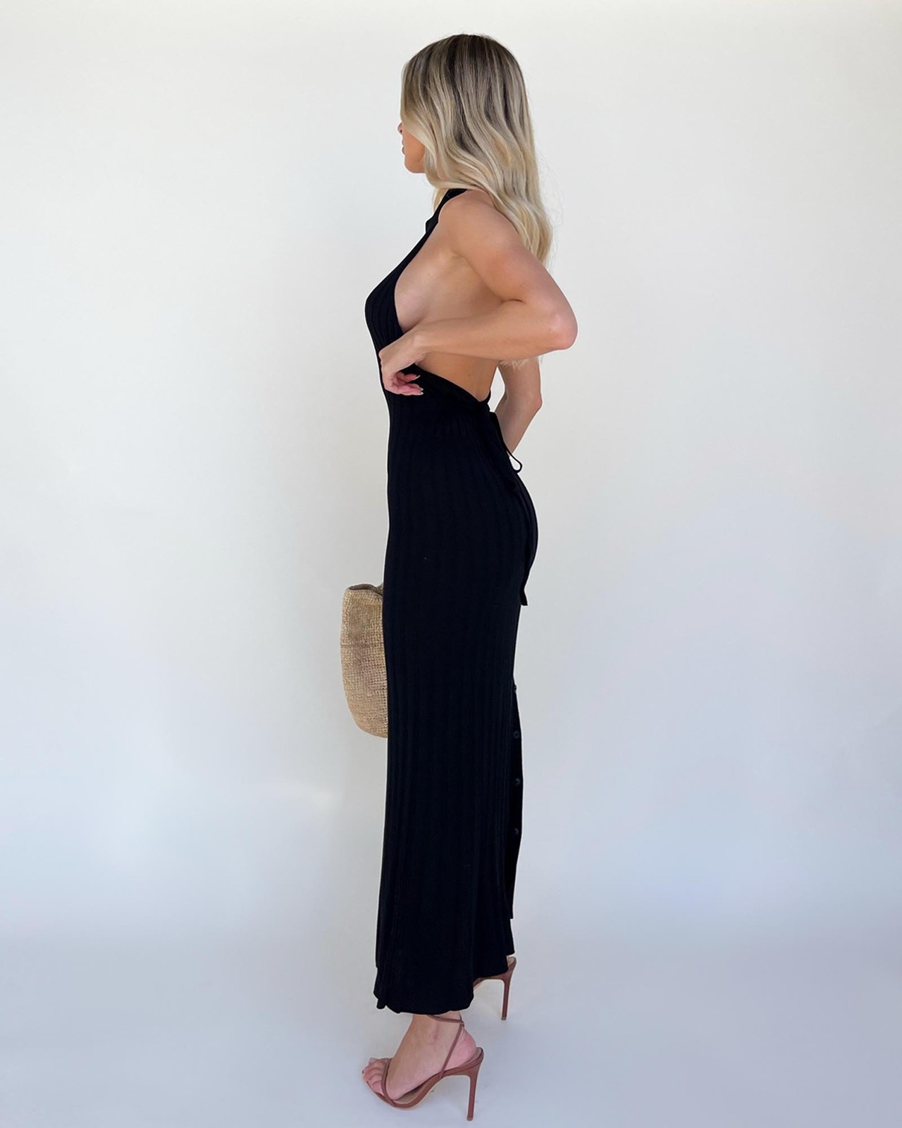 Stand Out Knit Maxi Dress AirRobe