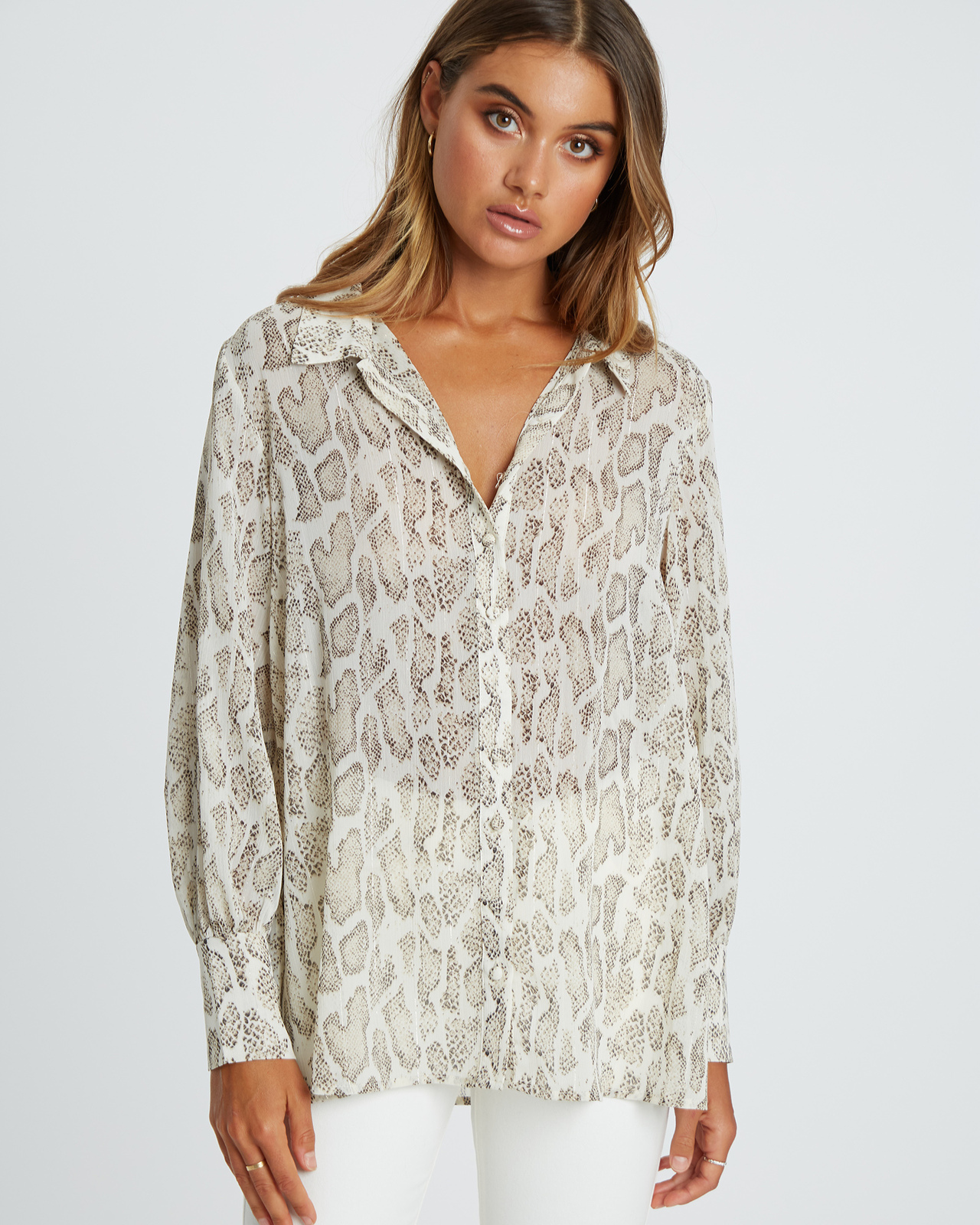 Annie Balloon Sleeve Shirt