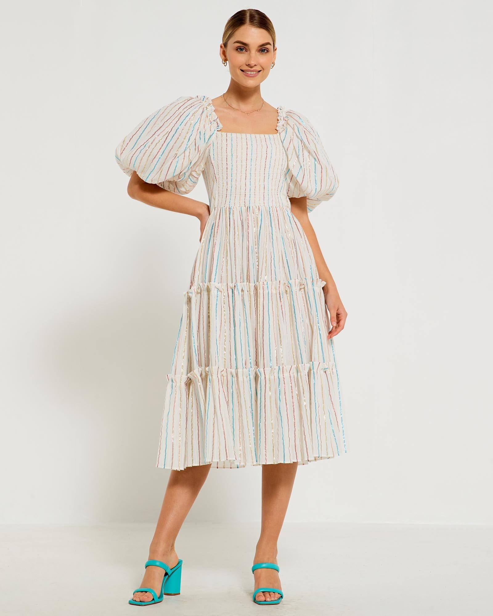 bohemian traders genoa dress Star Genoa Mini Dress In Navy