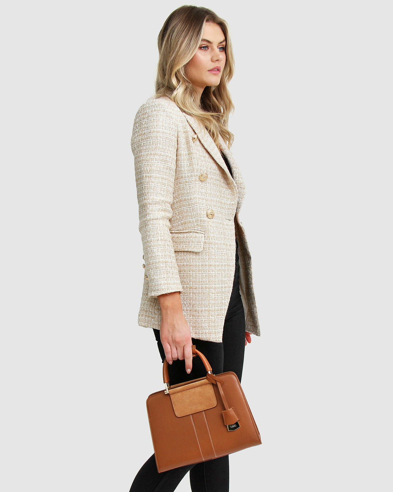 Princess Polly Tweed Blazer