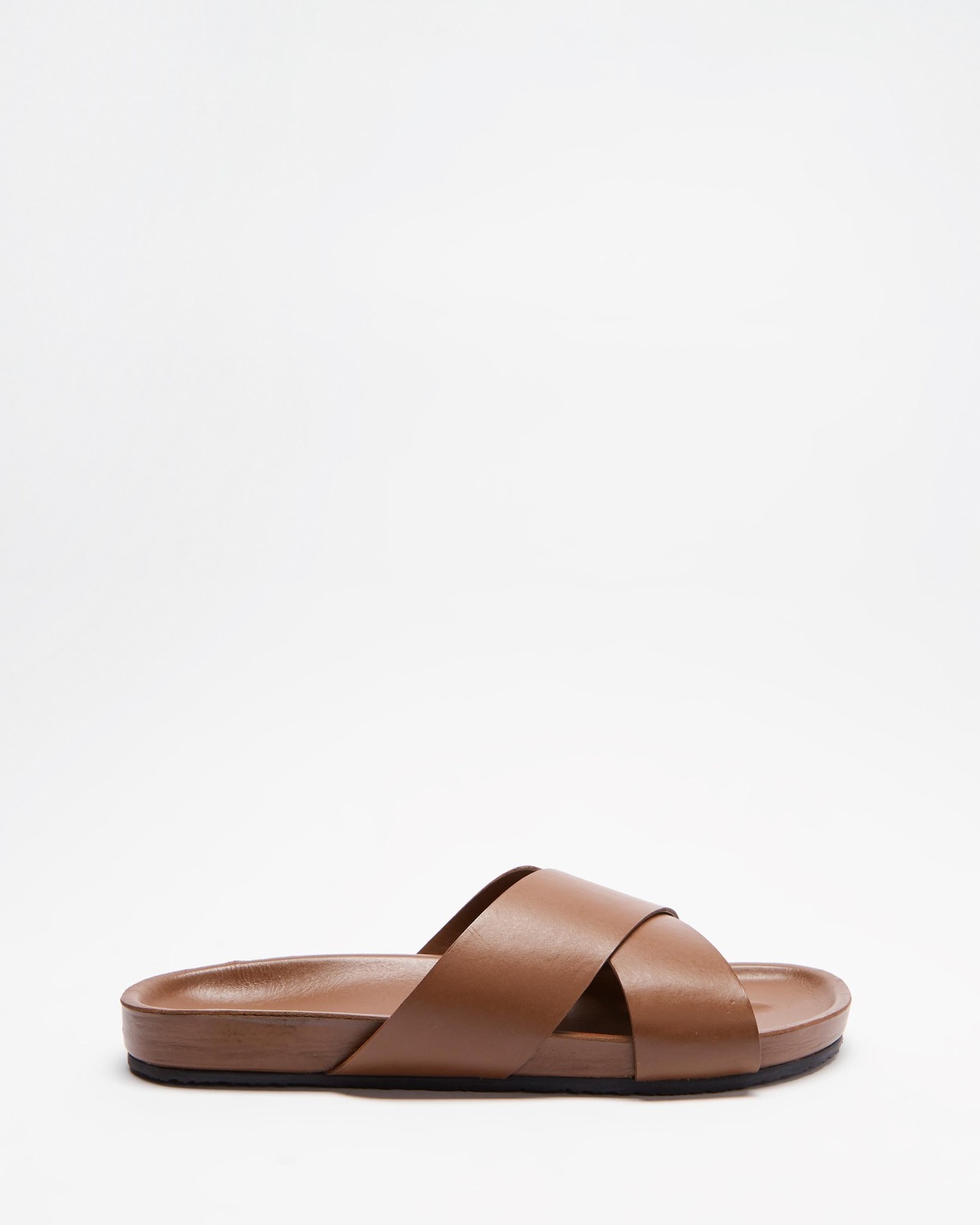 Brunswick Leather Slides