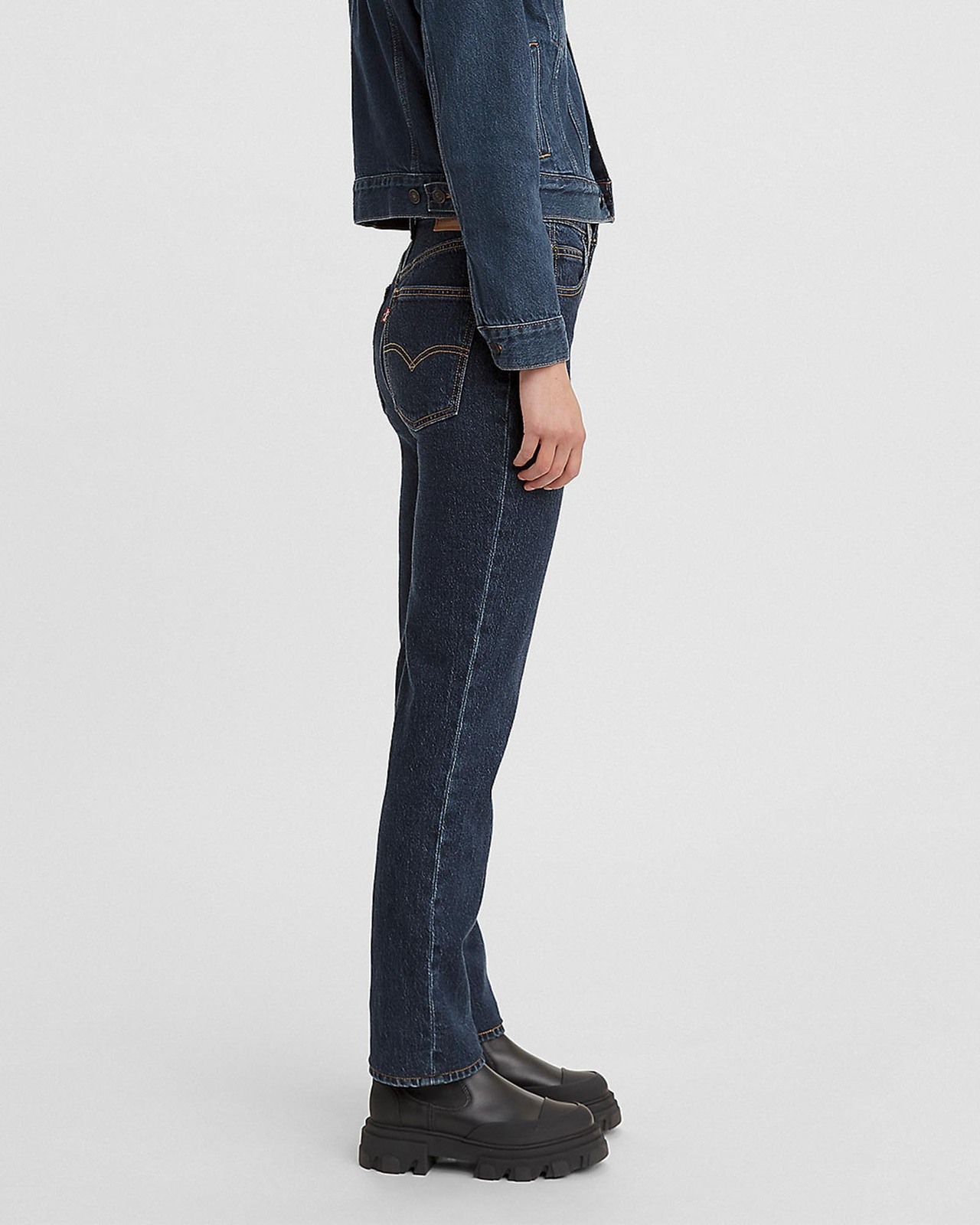 70s High Straight Jeans