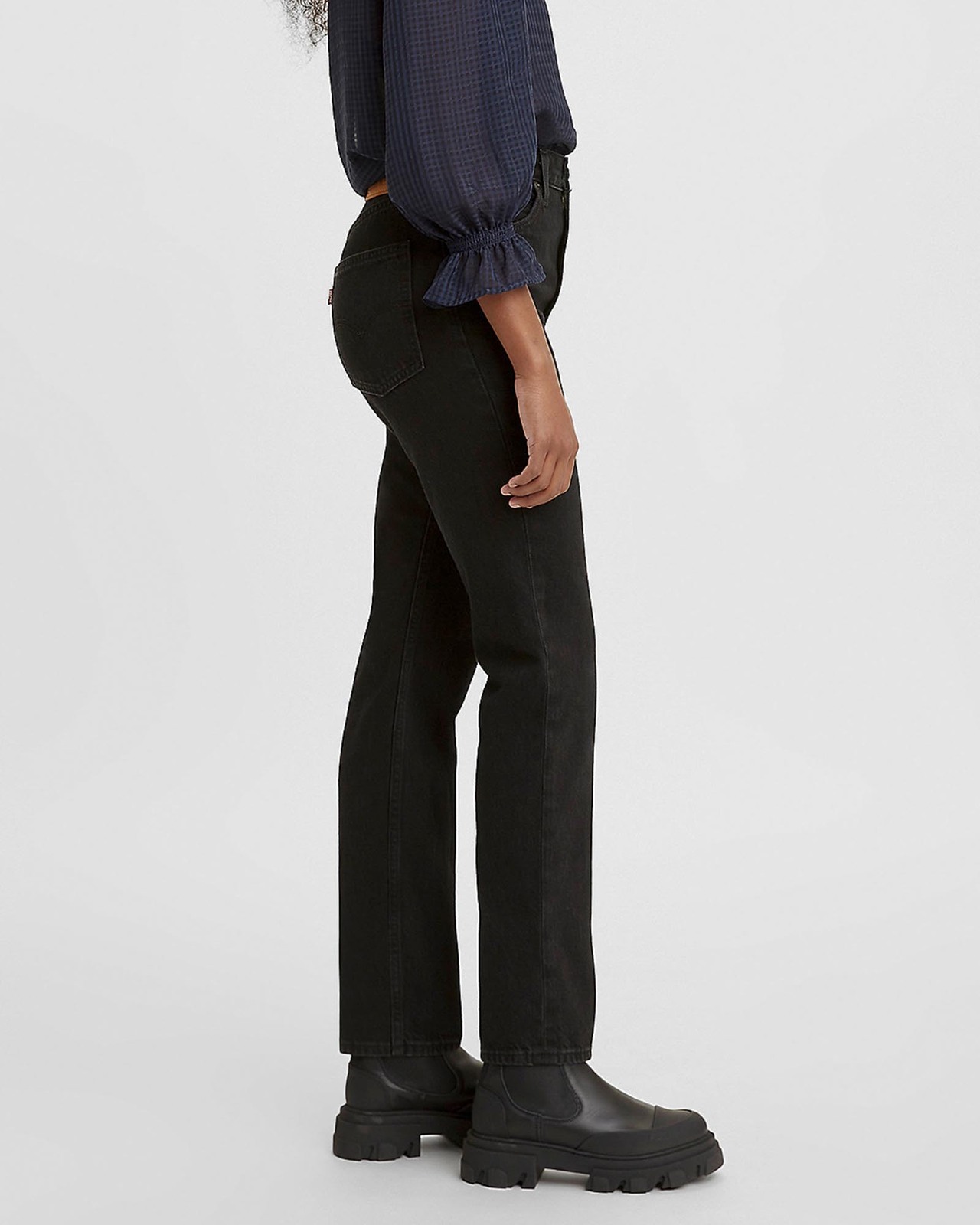 70s High Straight Jeans