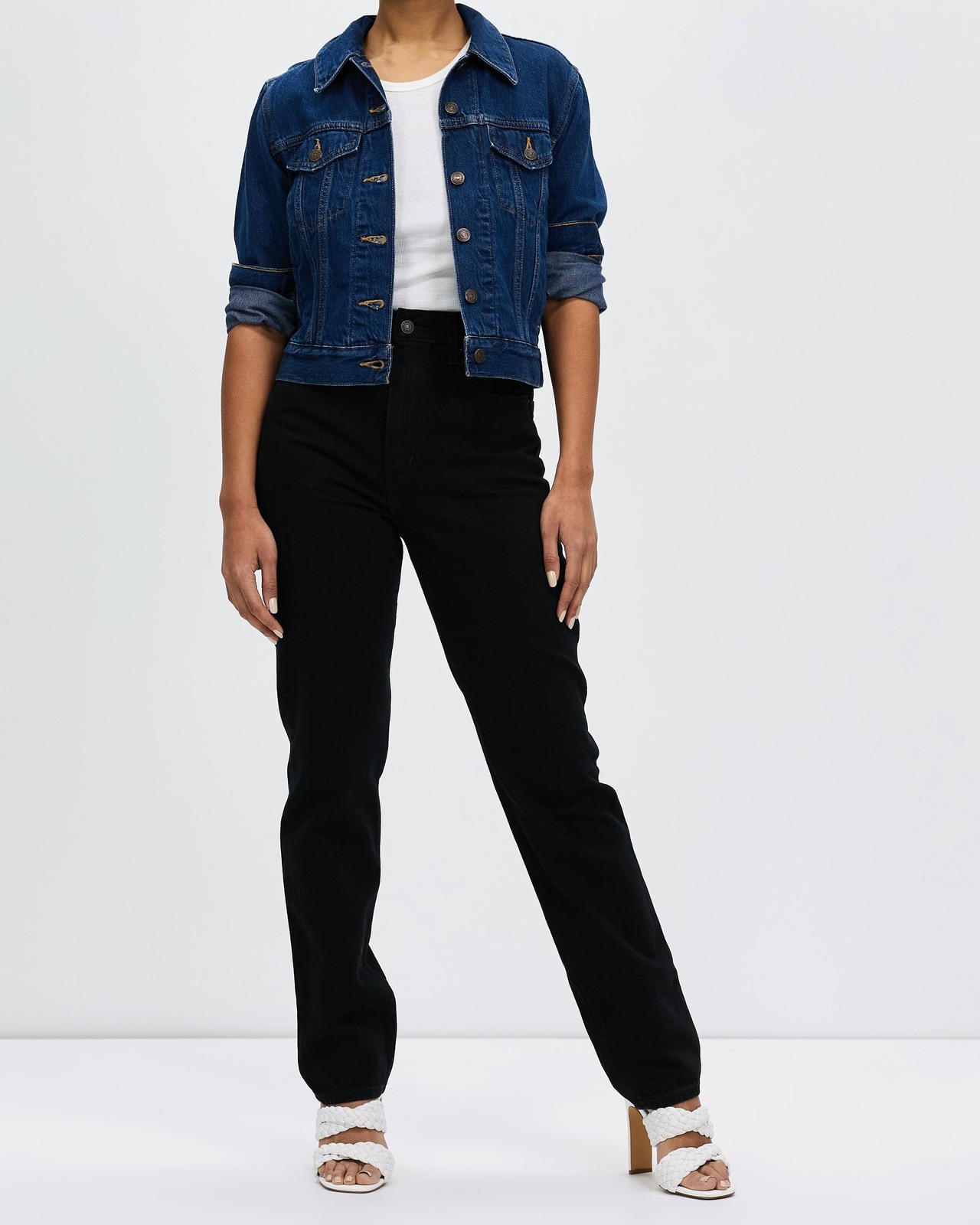 70s High Straight Jeans