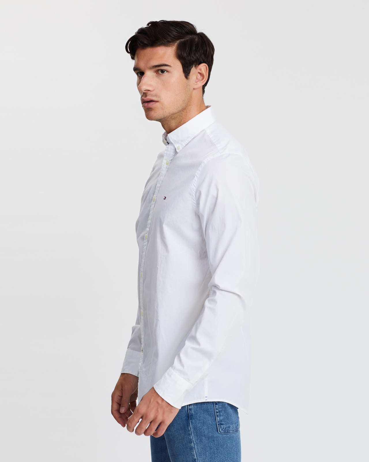 Core Stretch Slim Poplin Shirt
