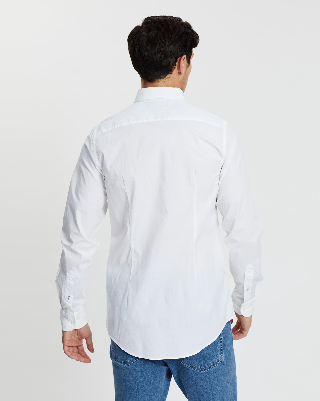 Core Stretch Slim Poplin Shirt