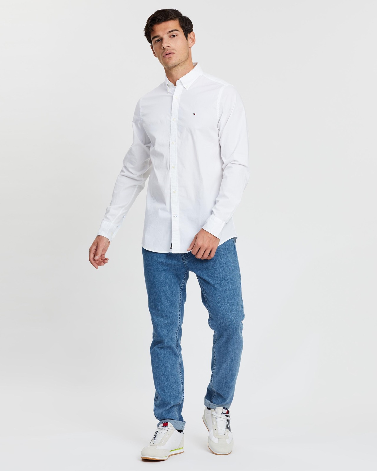 Core Stretch Slim Poplin Shirt
