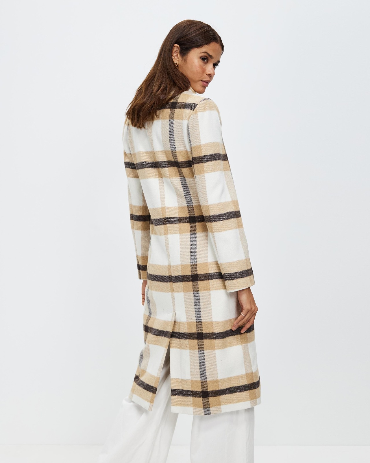 Luca Wool Blend Longline Coat