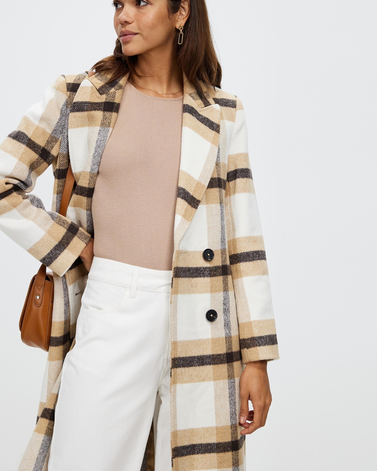 Luca Wool Blend Longline Coat