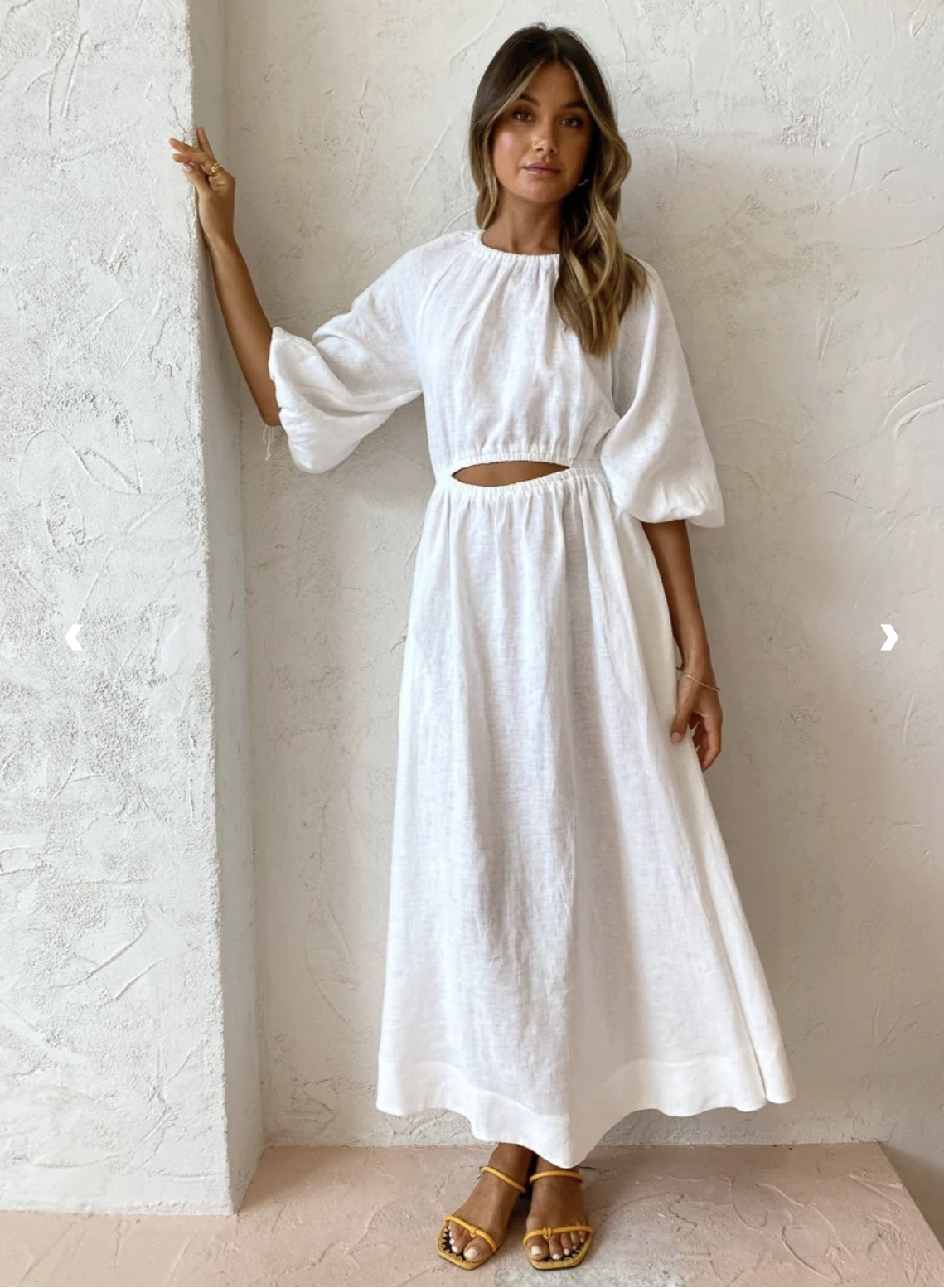 Bec + Bridge Helene dress Ivory - AirRobe