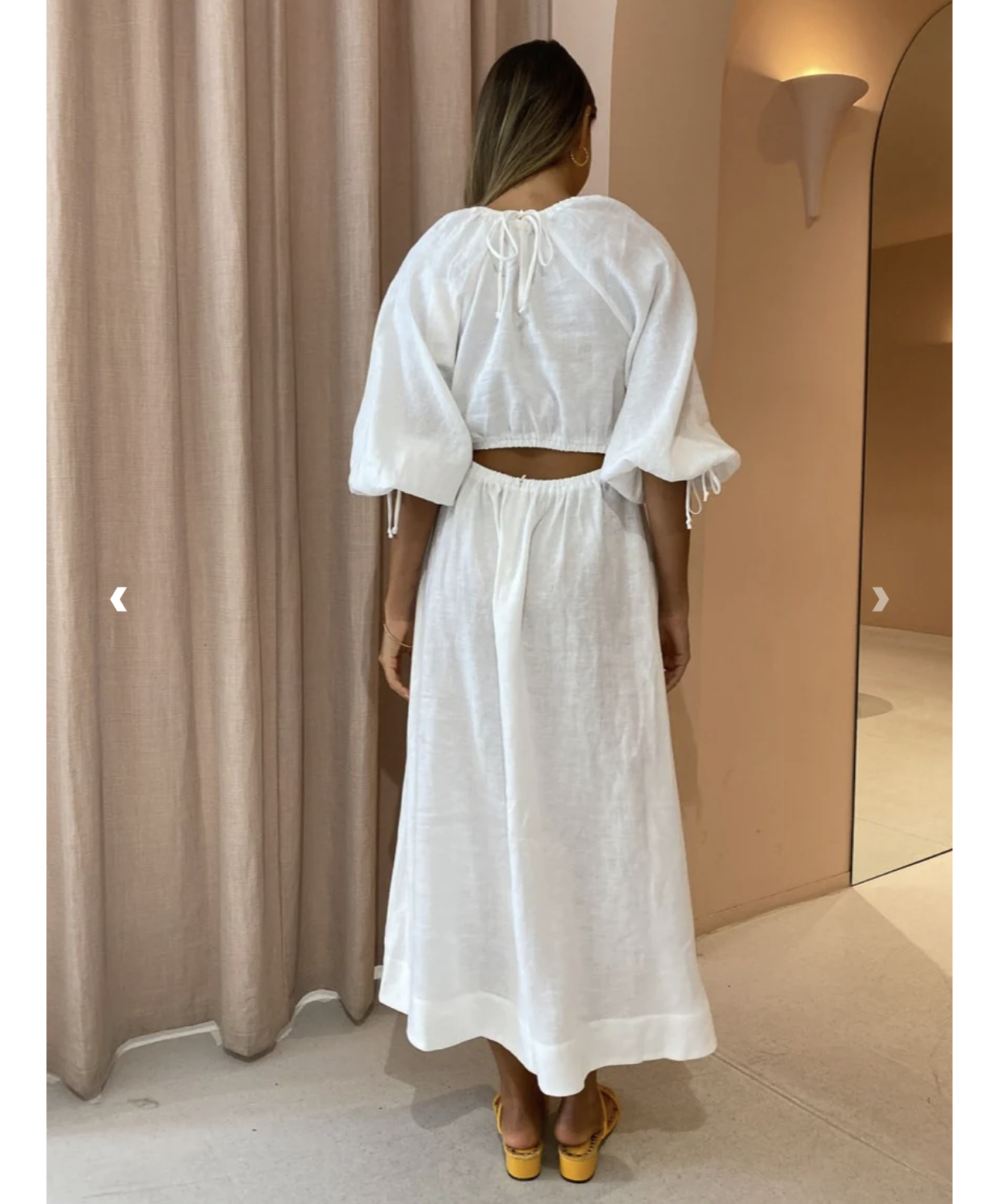 sleeveless knit dresses for women Pearl Bow Sleeveless Flare Knit Dress main image 0