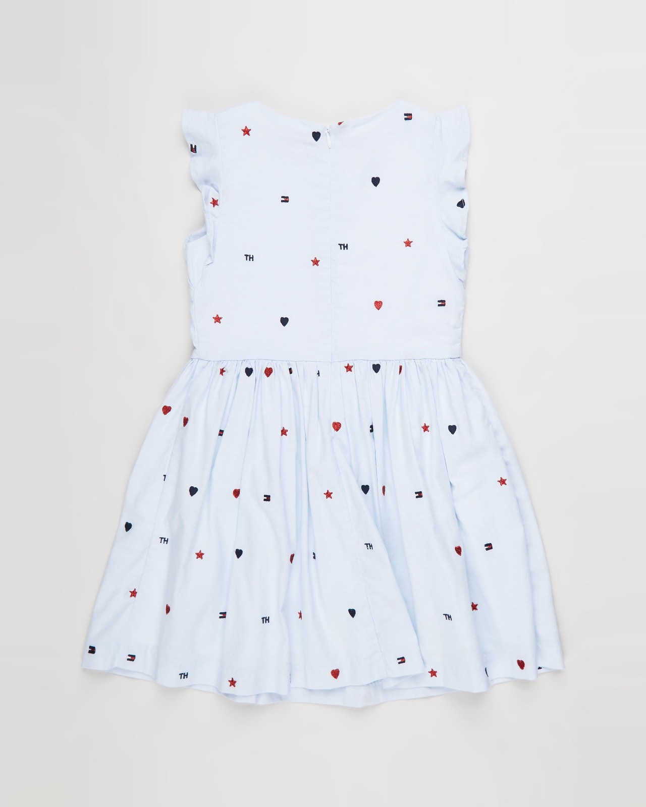 Embroidered Critter SS Dress - Kids