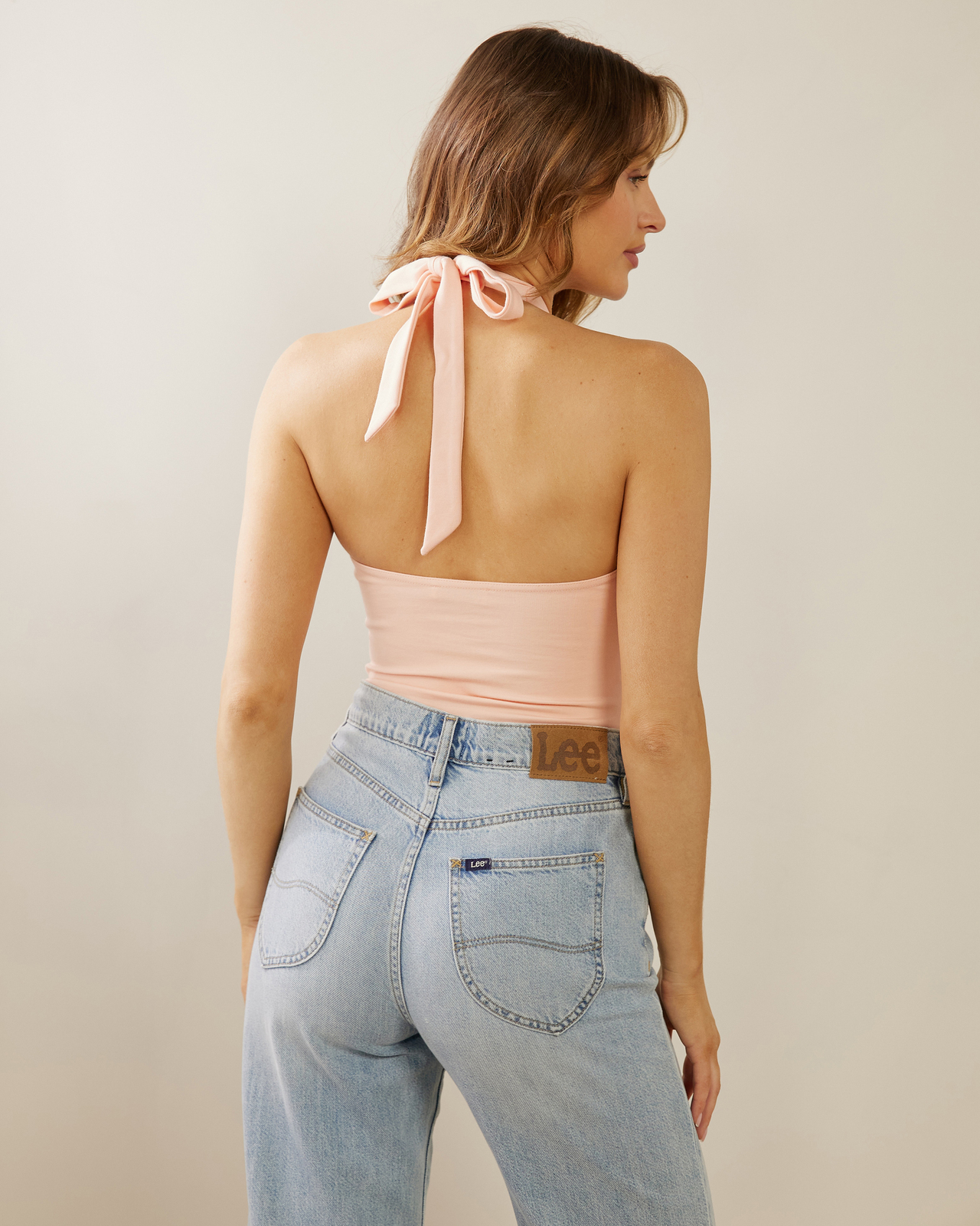 Monroe Halter Tie Bodysuit