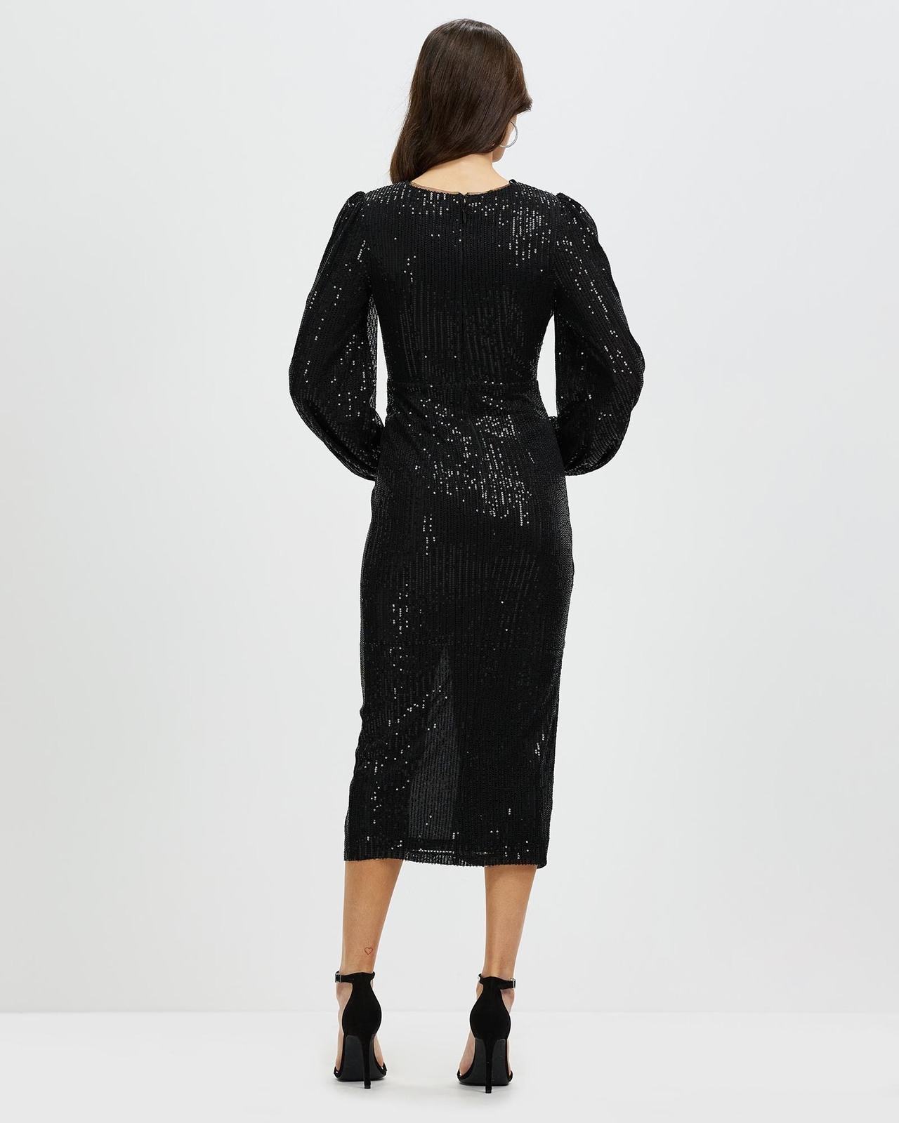 Bariano Mariah Long Sleeve Midi Dress - AirRobe