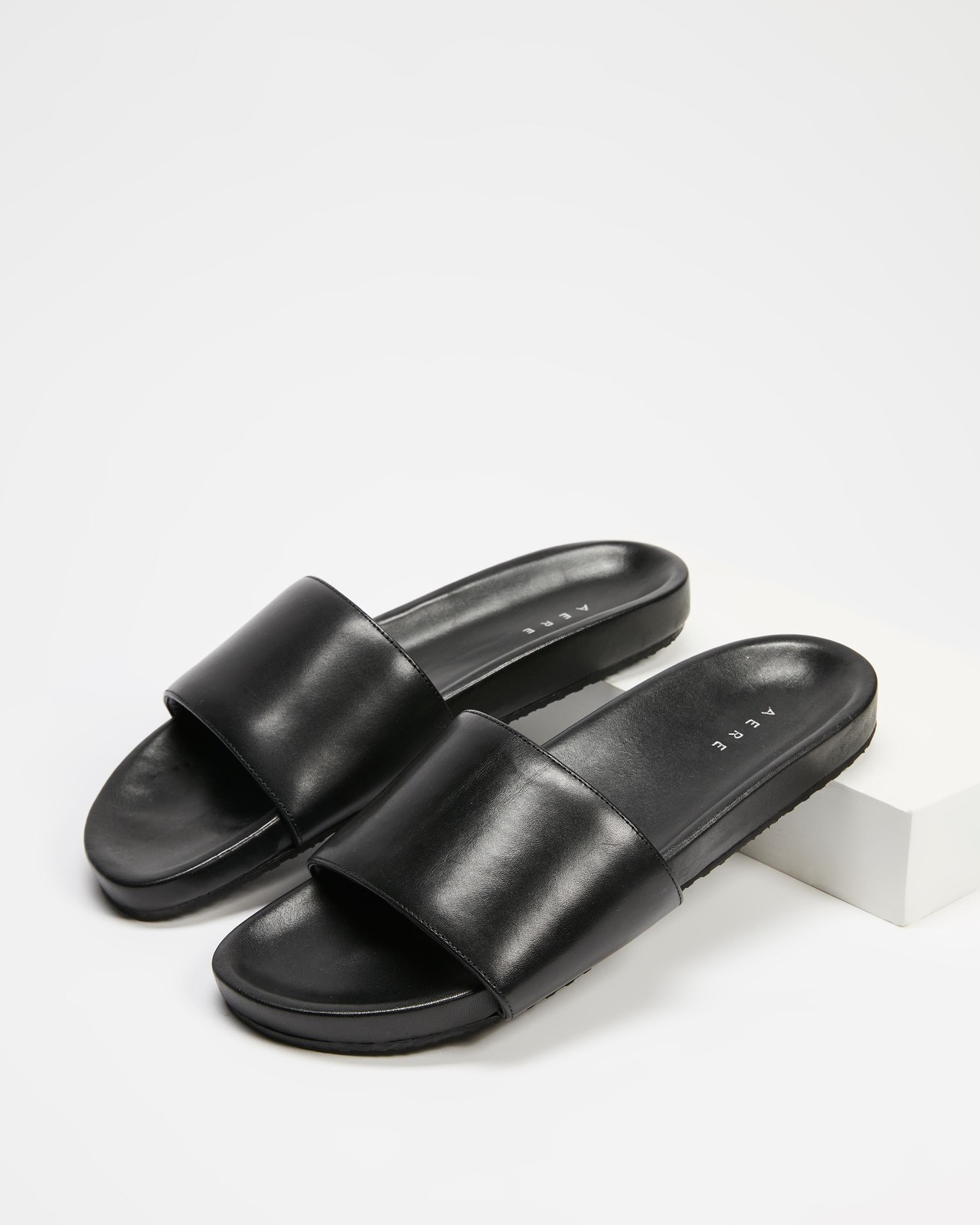 Leather Slides