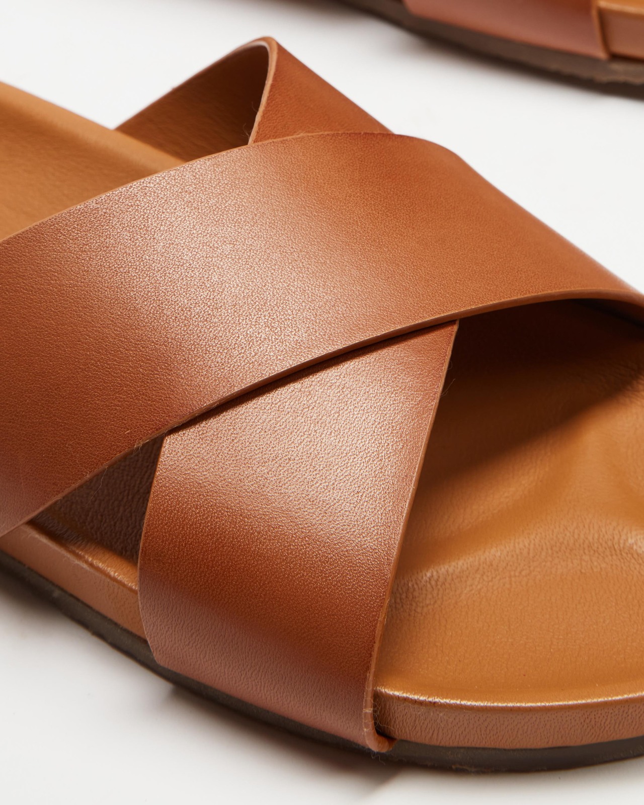 Brunswick Leather Slides - Men's