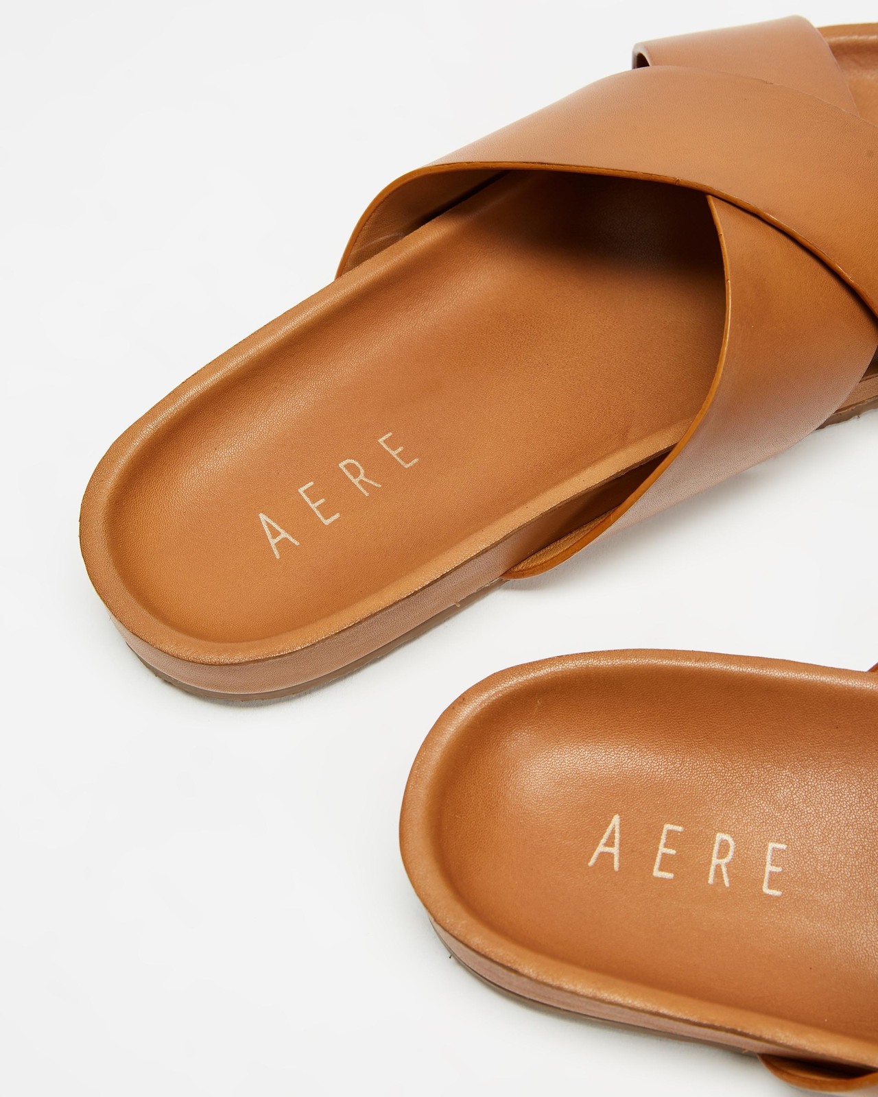 Brunswick Leather Slides - Men's