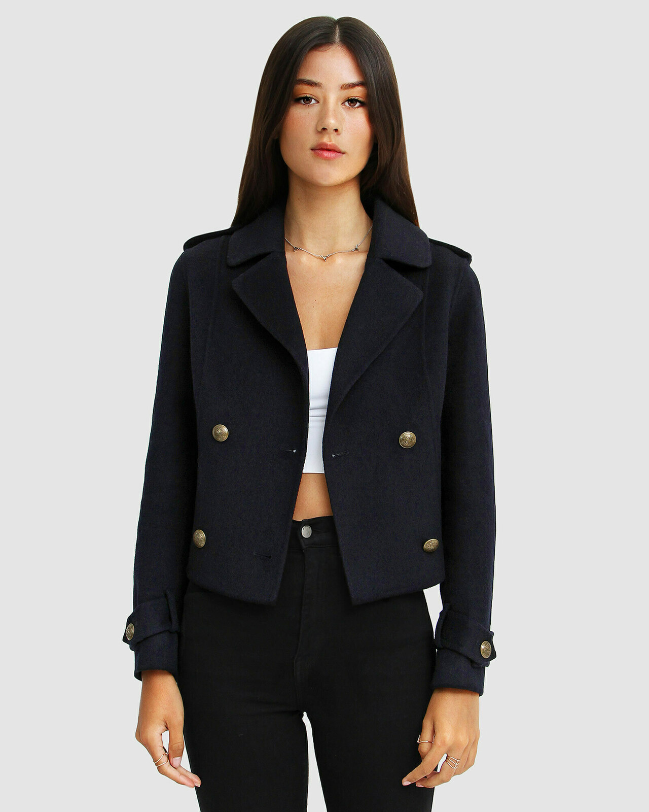 Better Off Military Peacoat