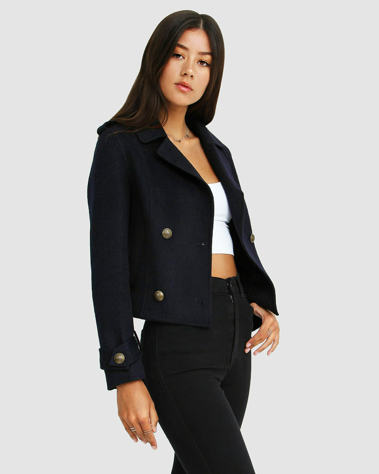 Better Off Military Peacoat