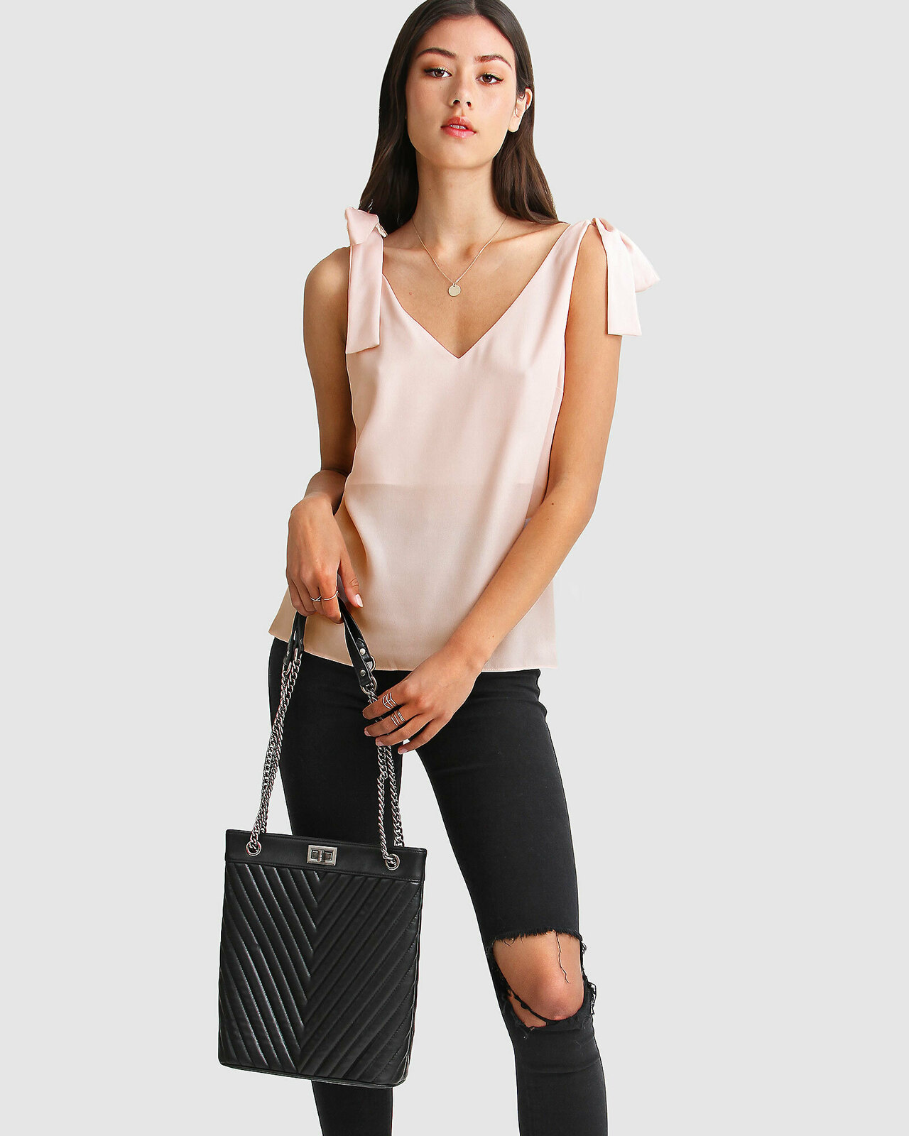 Feel For You V-Neck Top