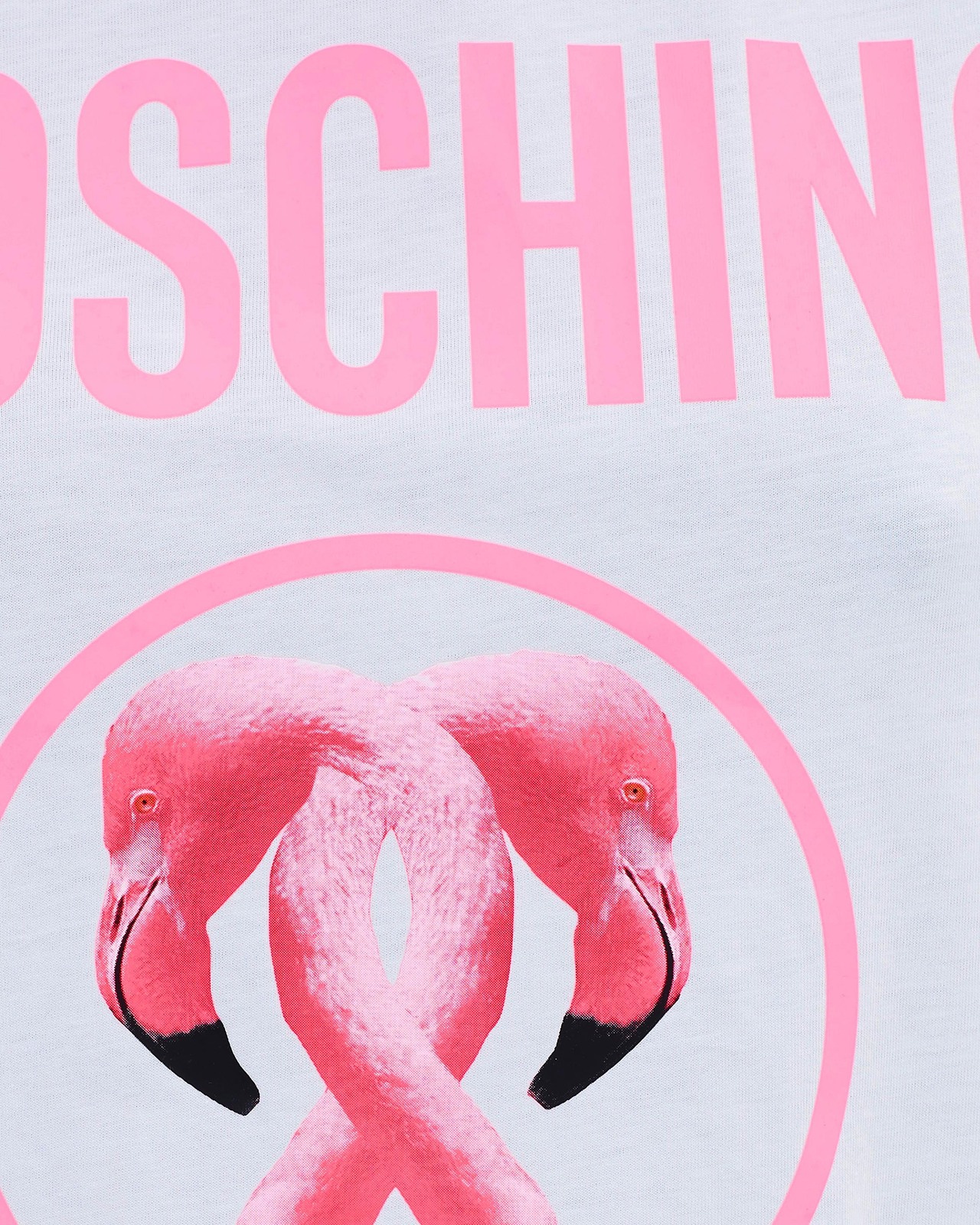 Moschino フラミンゴシャツ T-shirt Goose Embroidery | Moschino