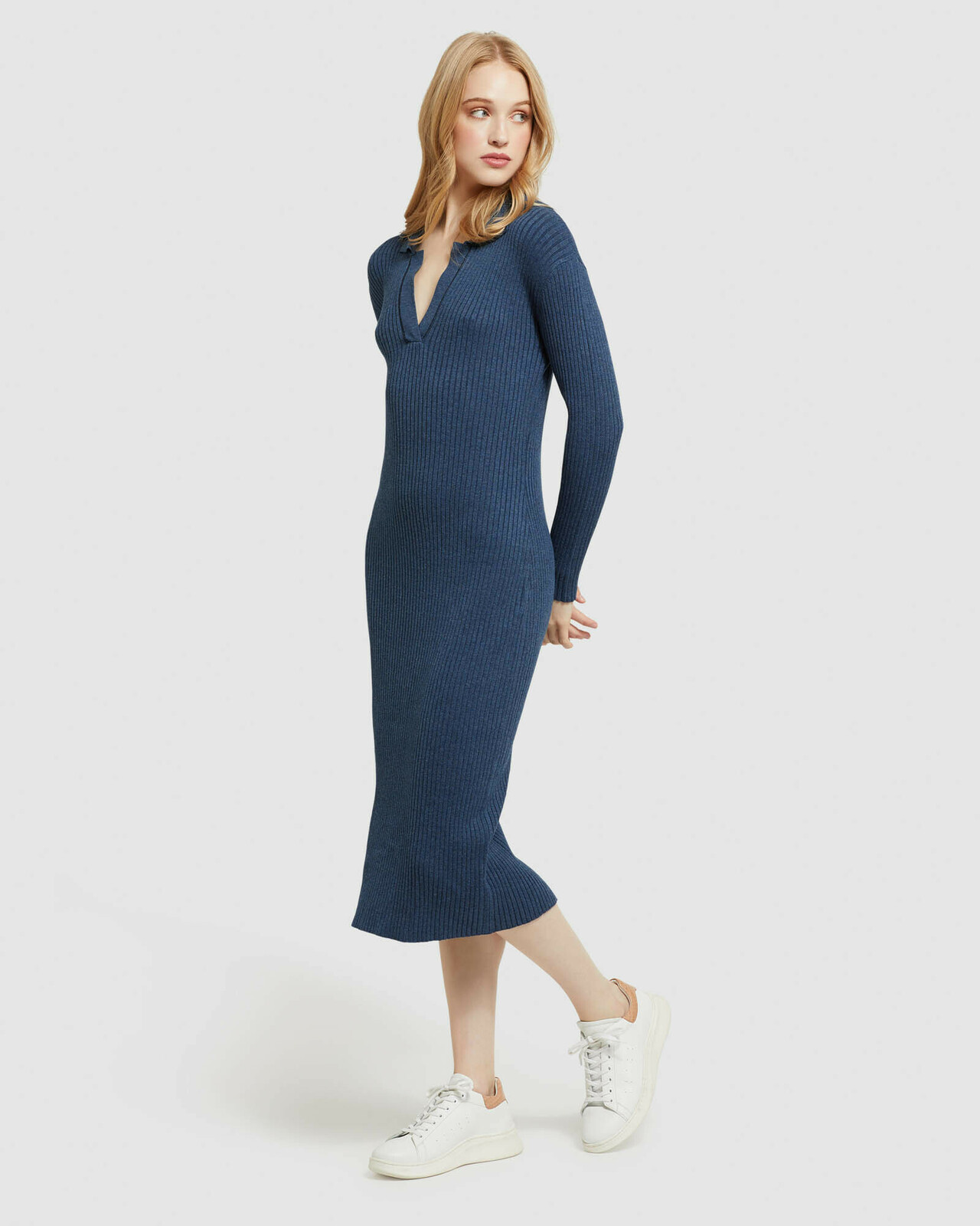 Elisa Rib Knit Dress