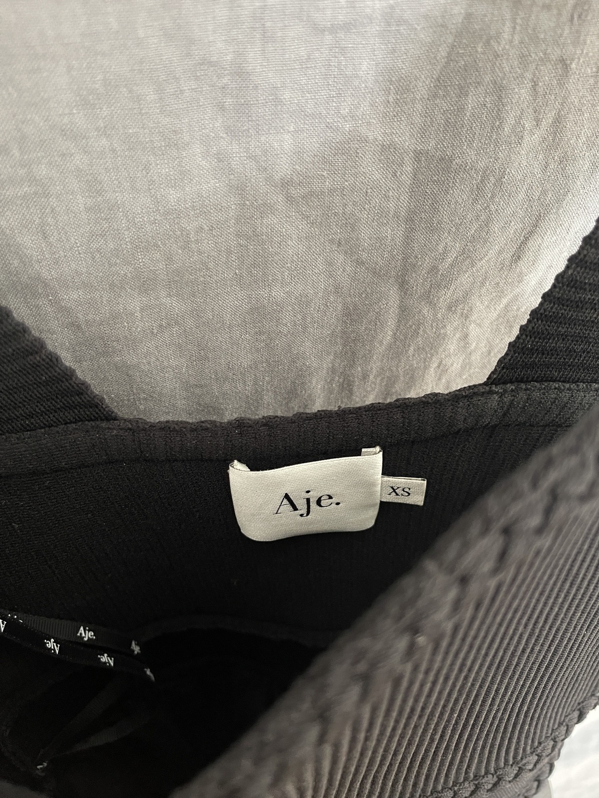 Aje. Romarin Knit Bodice Midi Dress - AirRobe