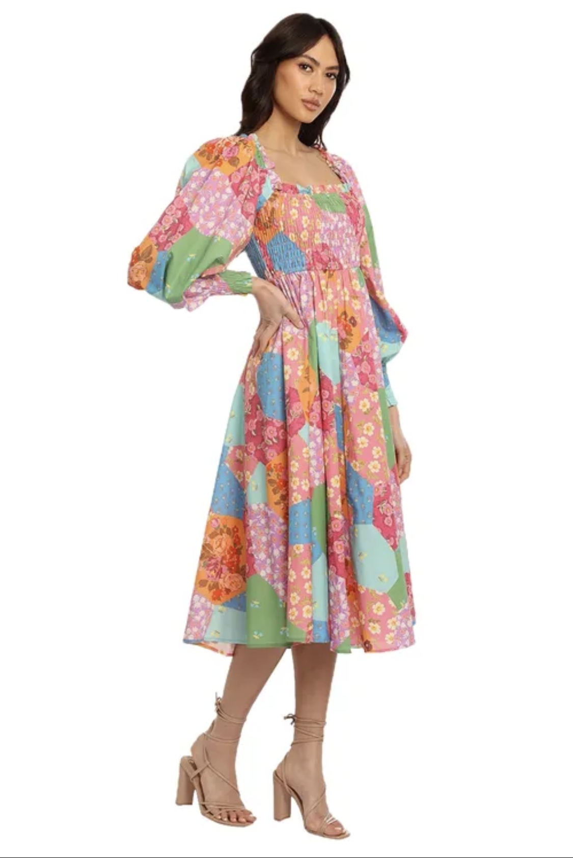 ditsy midi dress spell Spell x Lisa Danielle Ditsy Dress