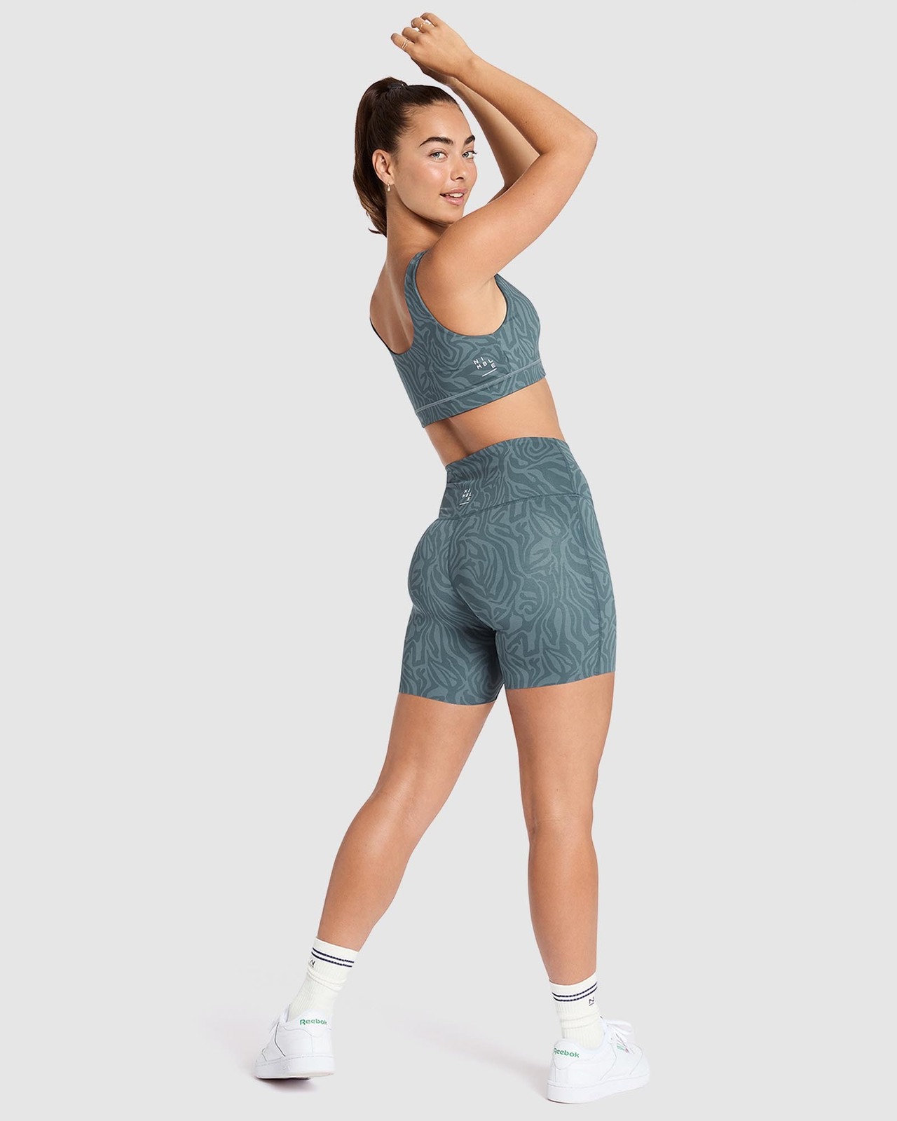 Nimble Activewear Women's Active Bike Shorts Essential Pocket