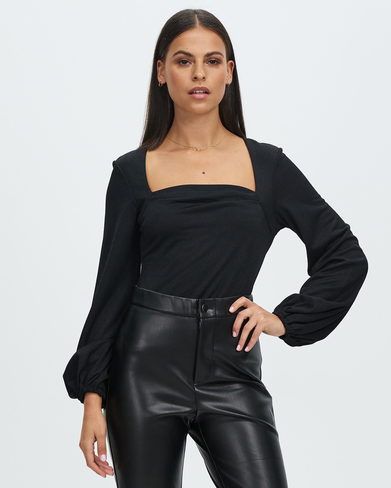 Chrissy Square Neck Top
