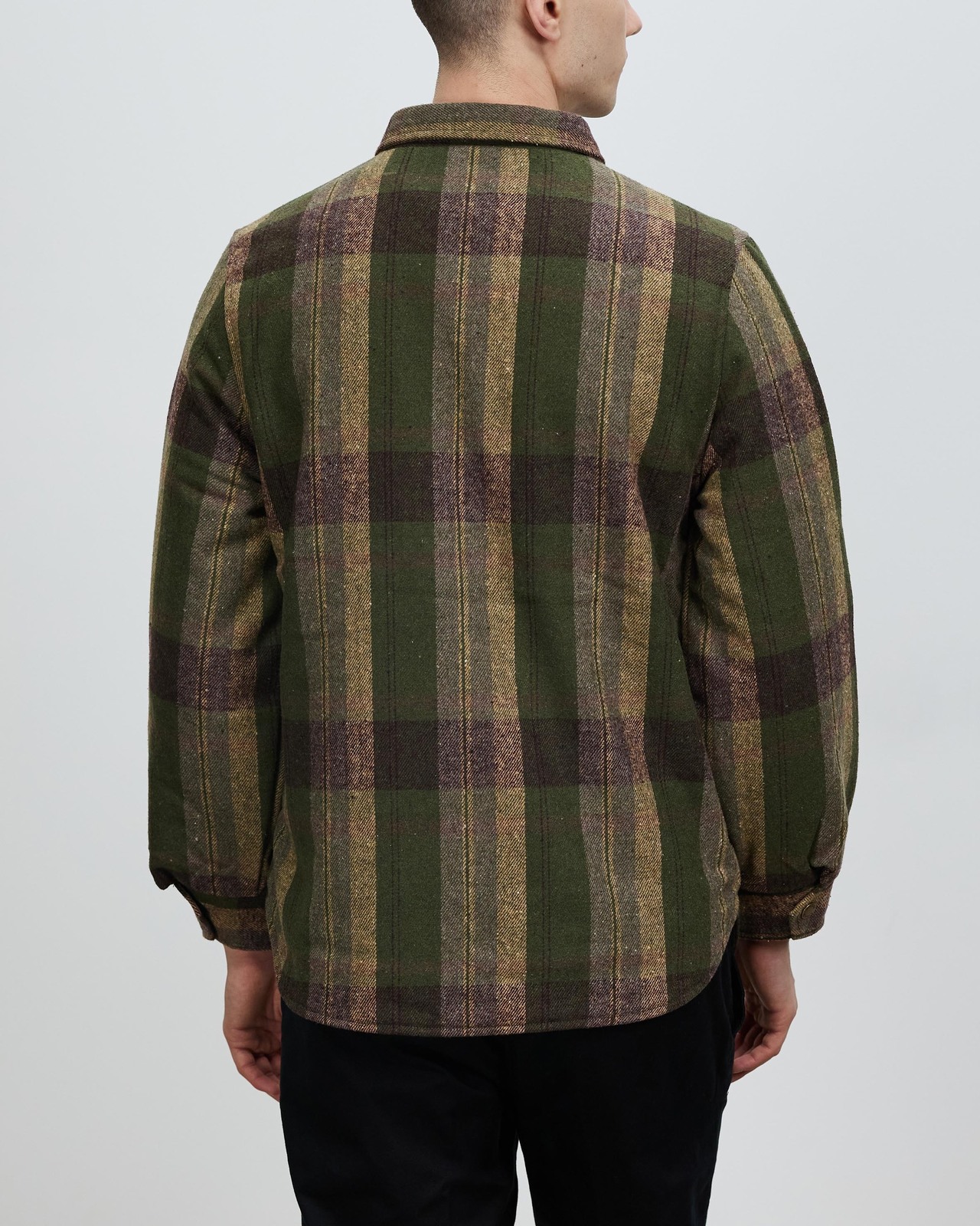 Men At Work Check Shacket