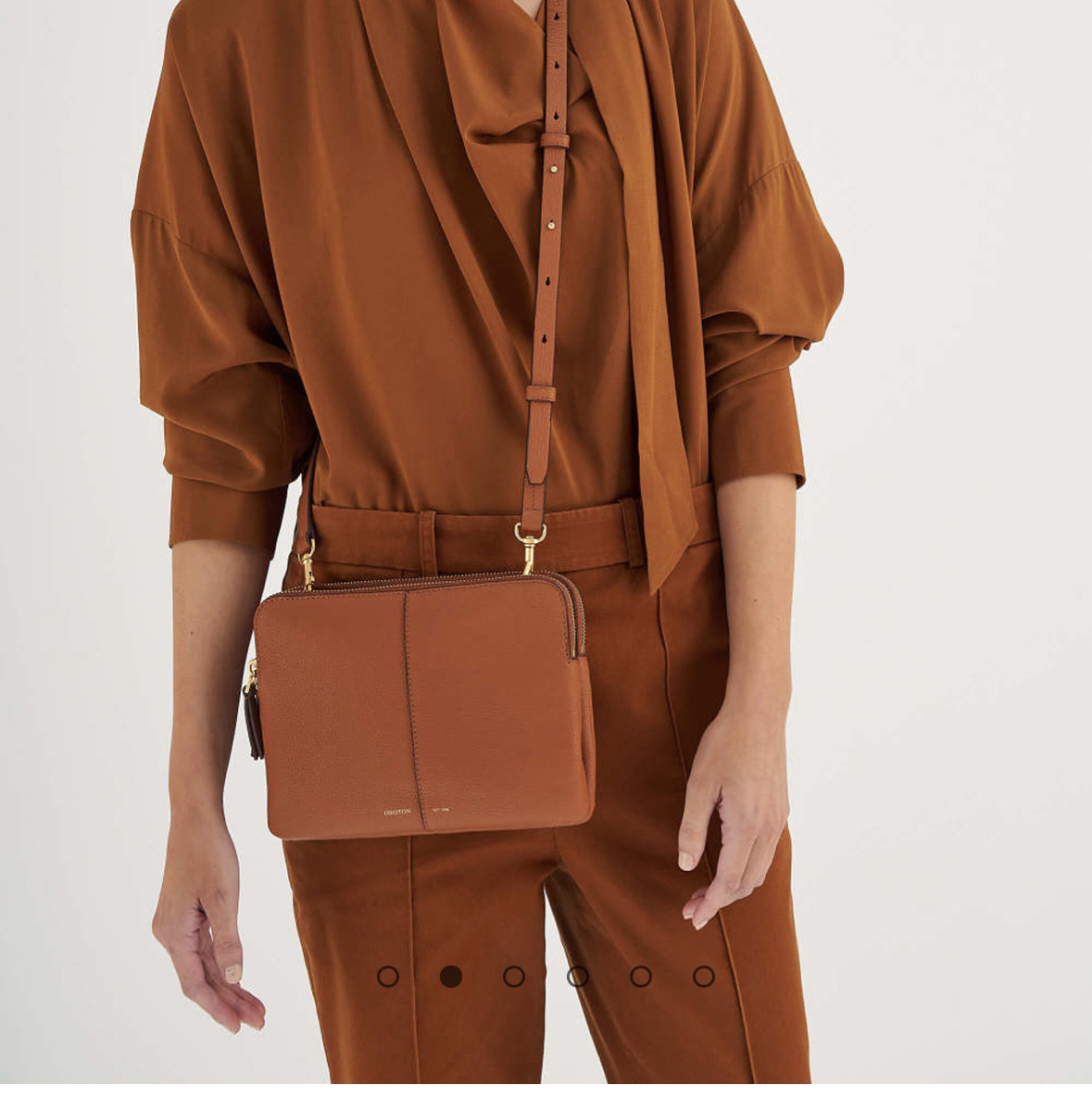 Oroton Lilly Double Zip Crossbody AirRobe