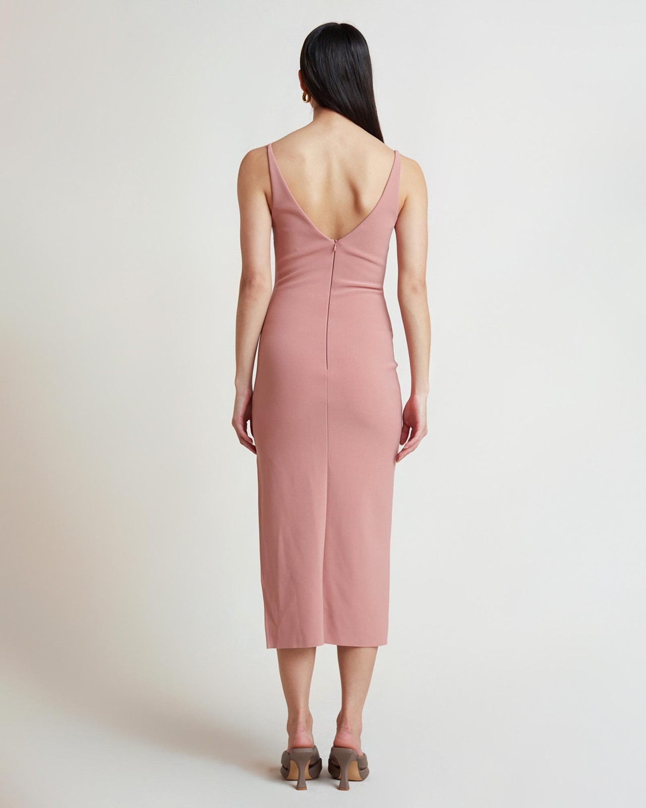 Livania Cut-Out Midi Dress