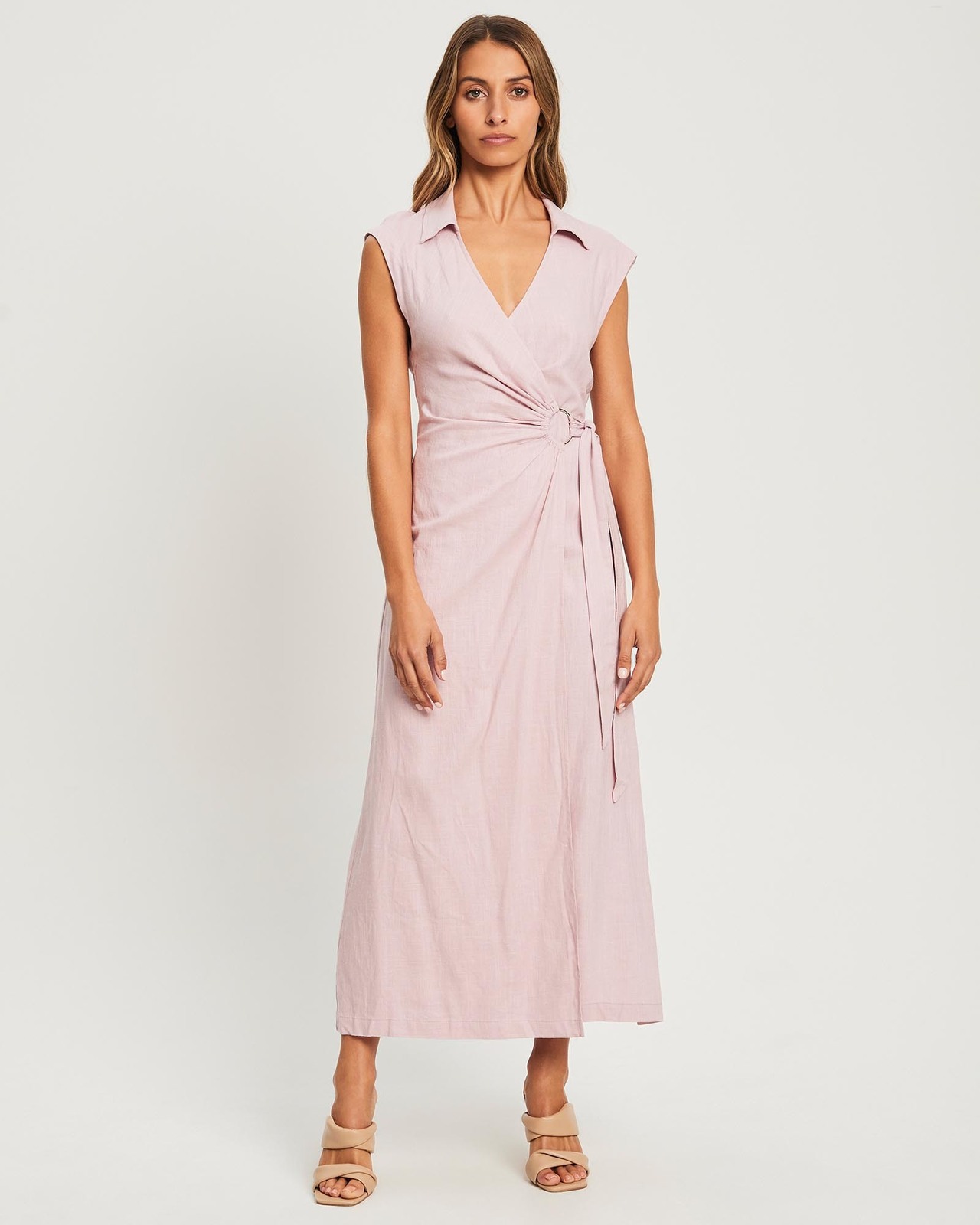 knee length dresses for ladies AUGUSTE THE LABEL Womens Rianne Midi Dress main image 0