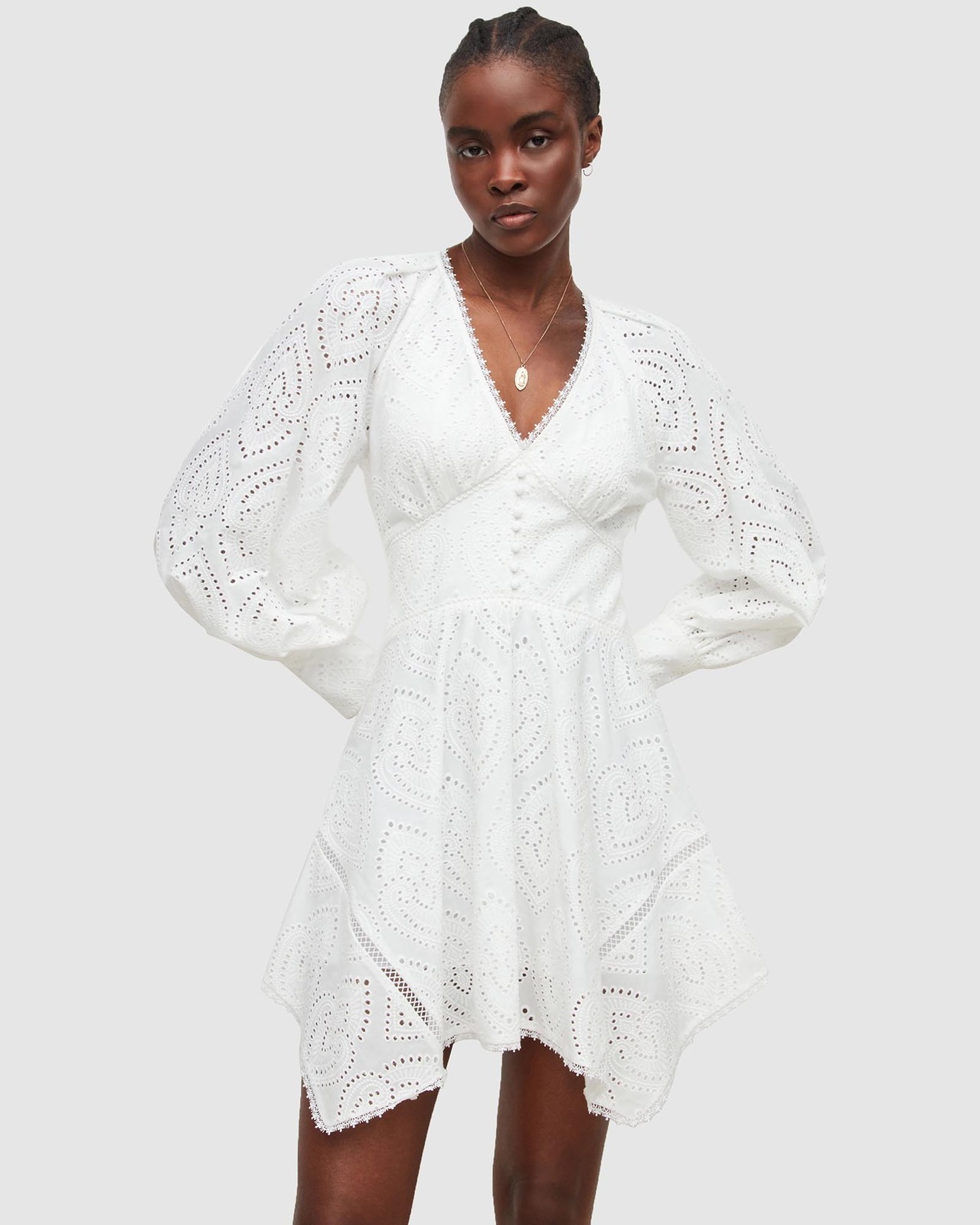 AllSaints Irina Broderie Dress - AirRobe AllSaints Irina Broderie Dress - AirRobe