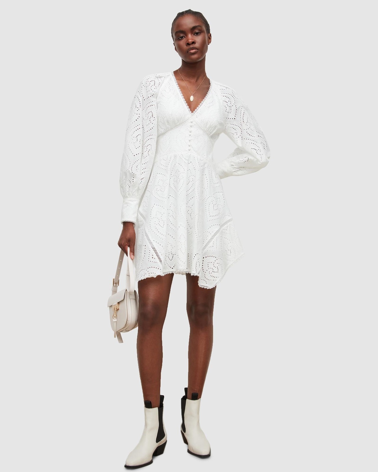 AllSaints Irina Broderie Dress - AirRobe AllSaints Irina Broderie Dress - AirRobe
