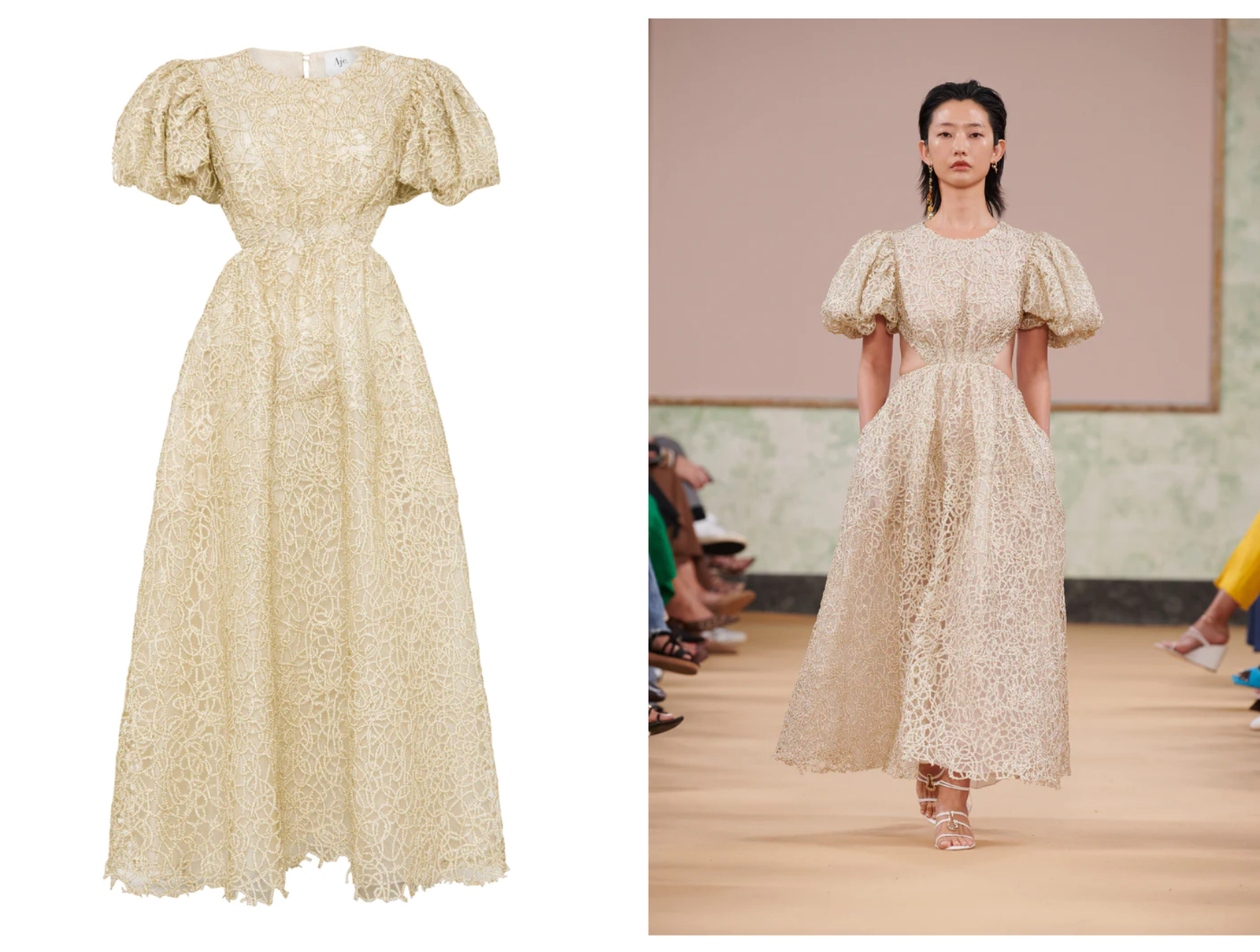 Patina Lace Midi Dress