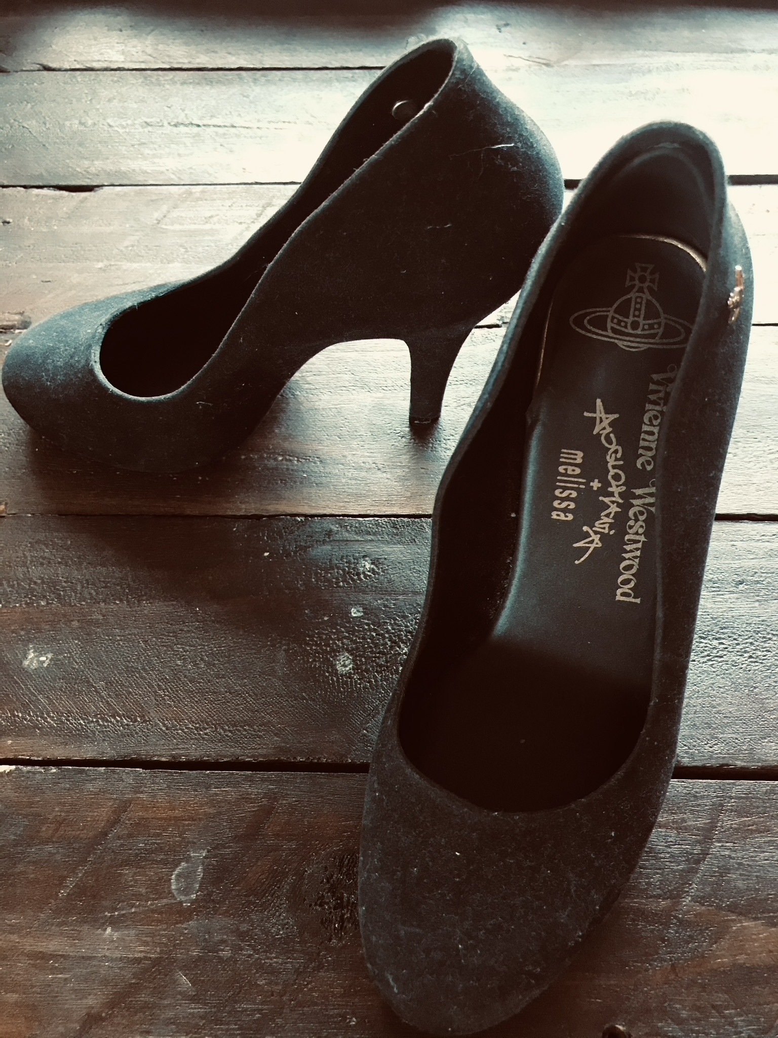 vivienne westwood × melissa　パンプス 黒 メリッサ melissa ヴィヴィアンウエストウッド Vivienne