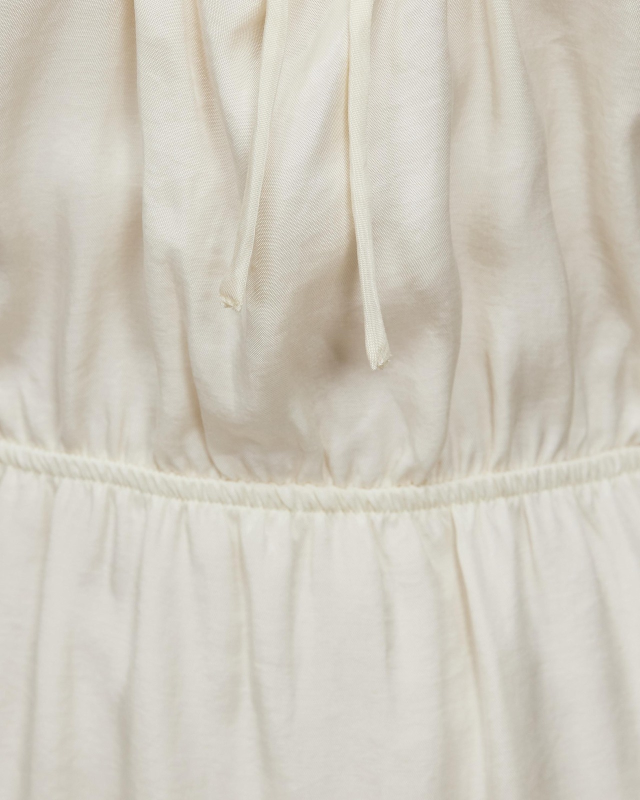 Tiered Tie Midi Dress